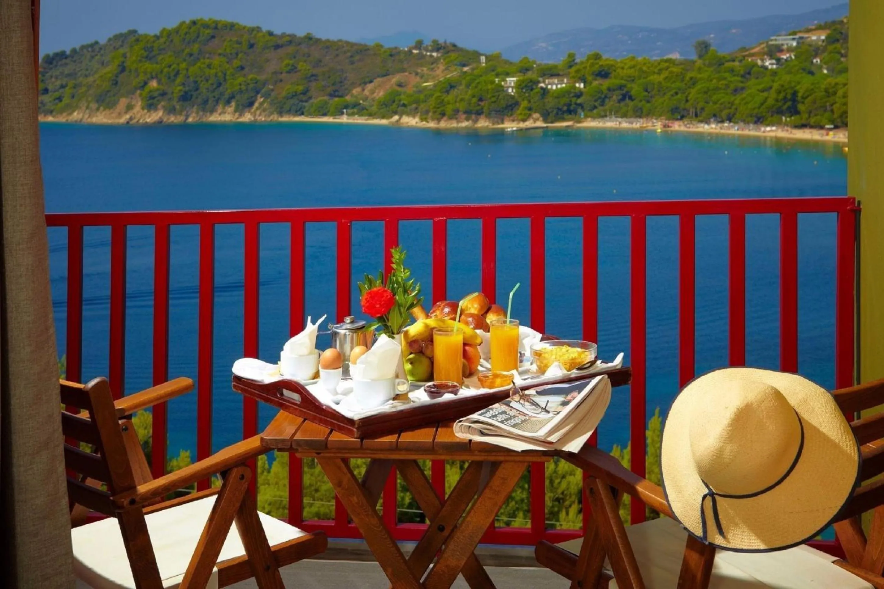 Balcony/Terrace in Skiathos Palace Hotel