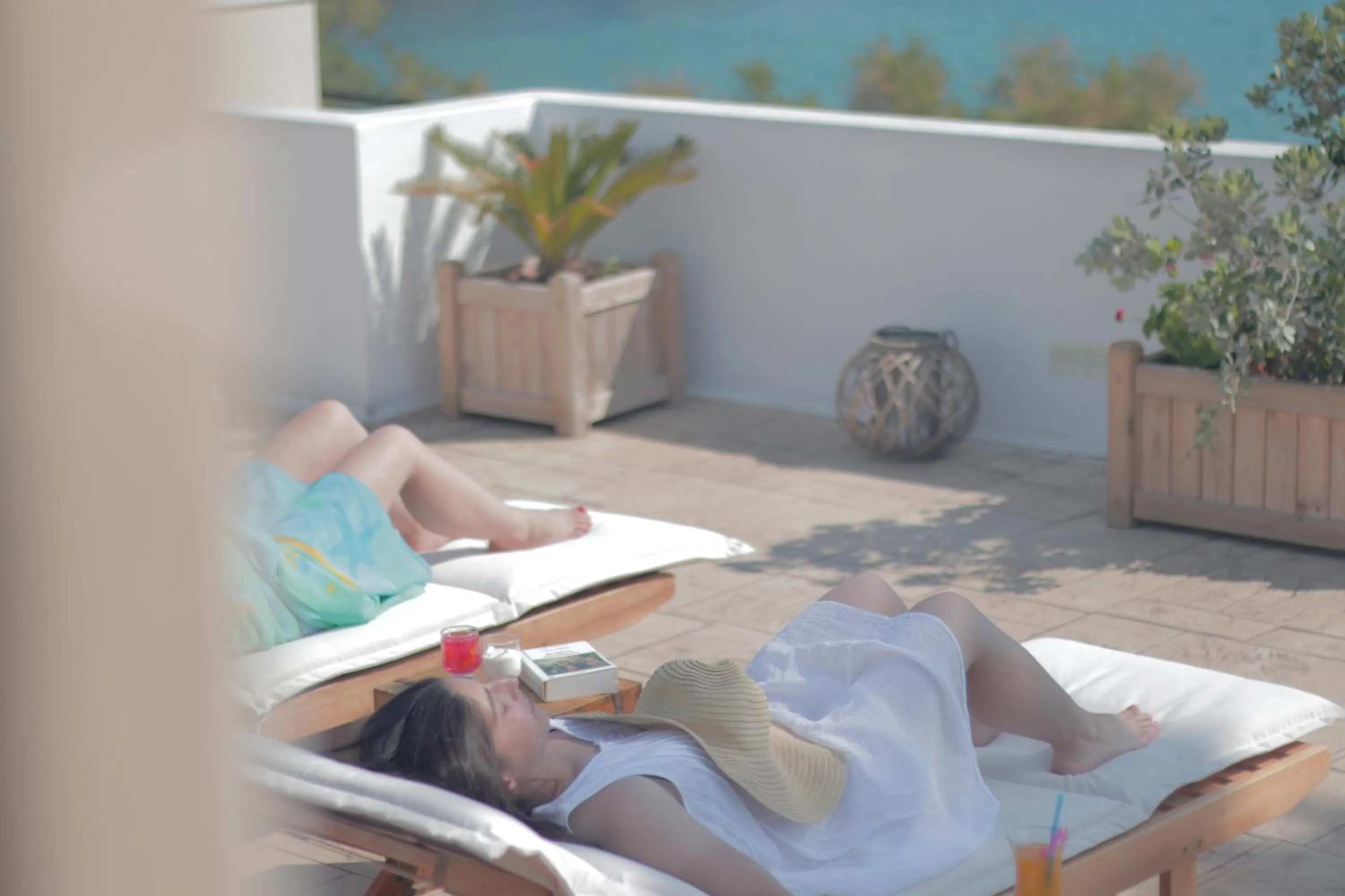 Balcony/Terrace in Brazzera Hotel