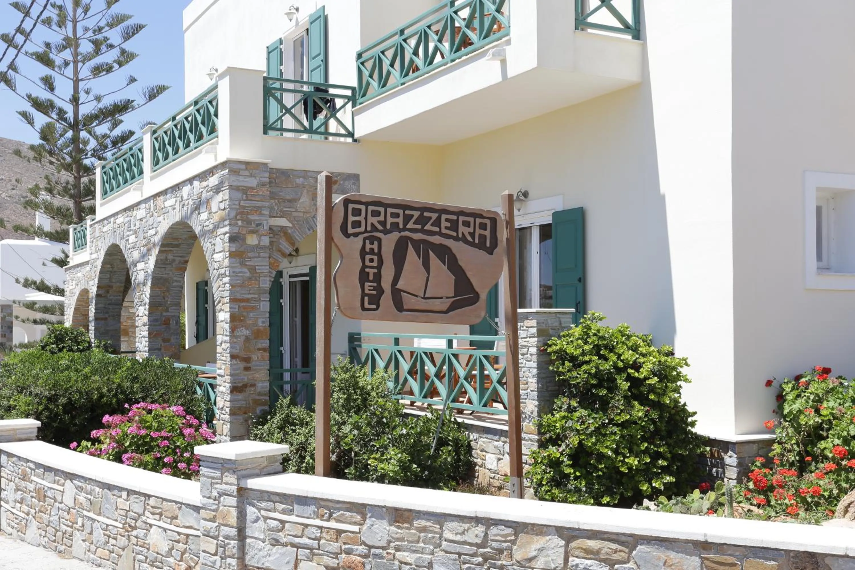 Property building in Brazzera Hotel