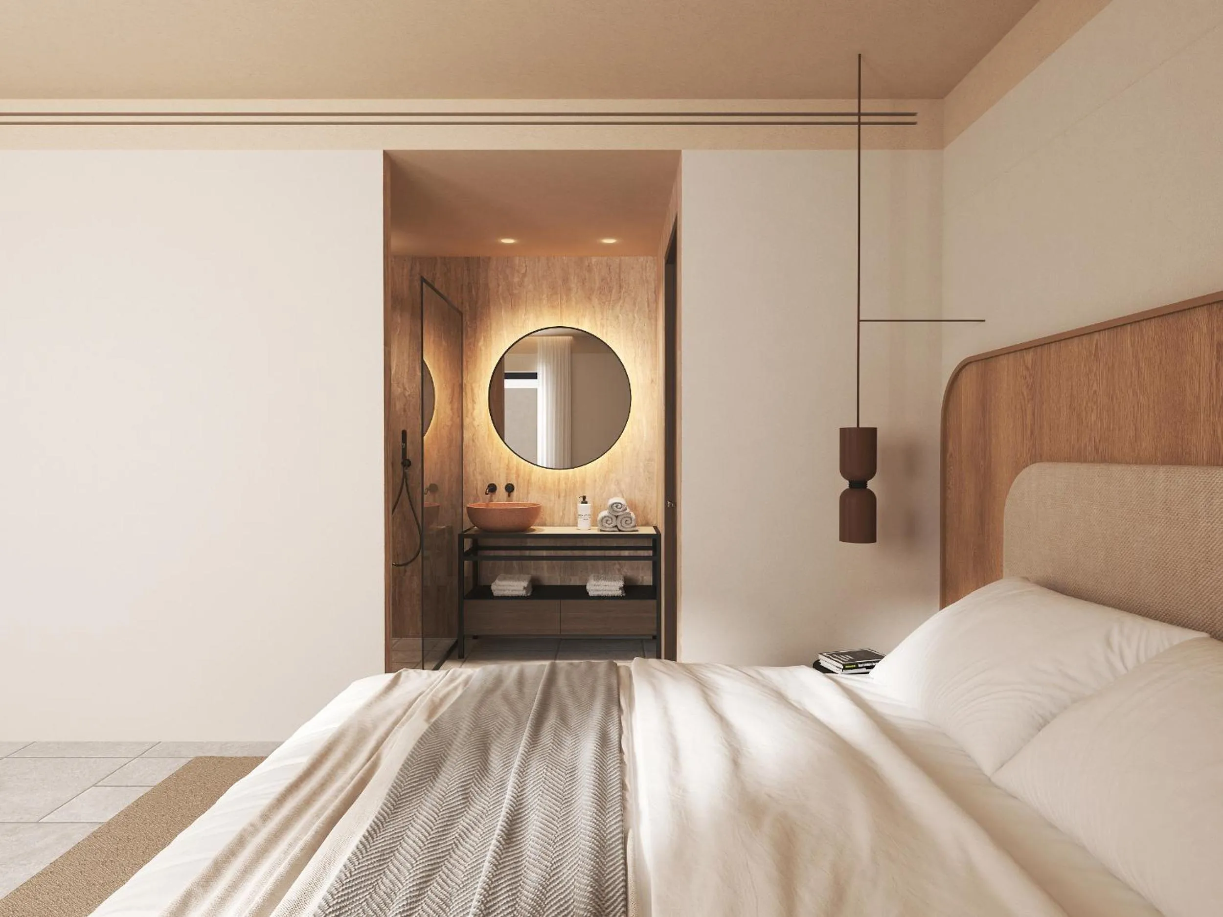 Bed in Hotel Marinero