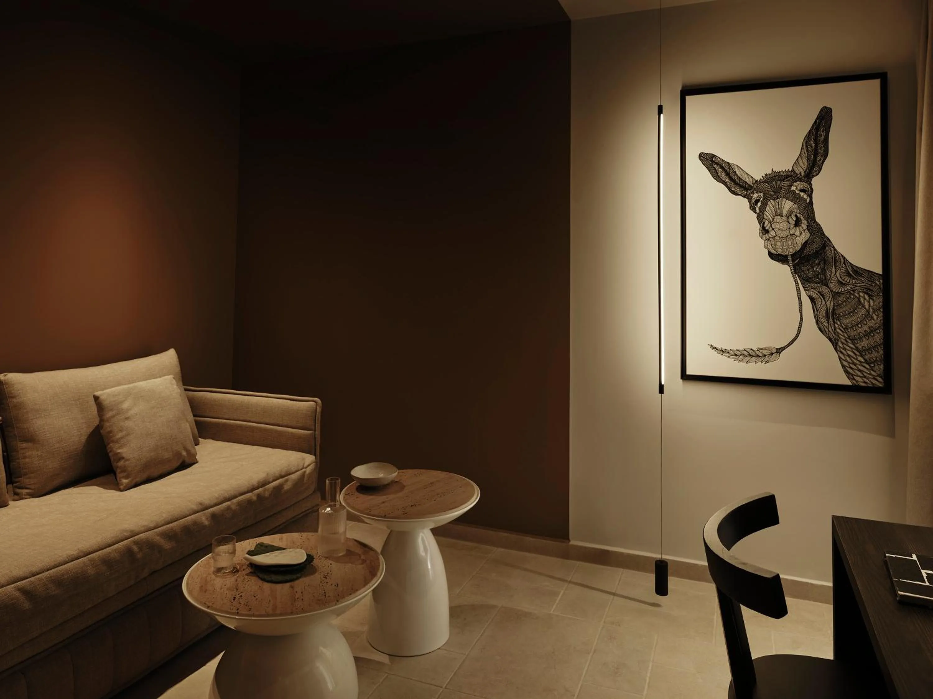 Decorative detail in NAUMA PAROS Design Boutique Hotel