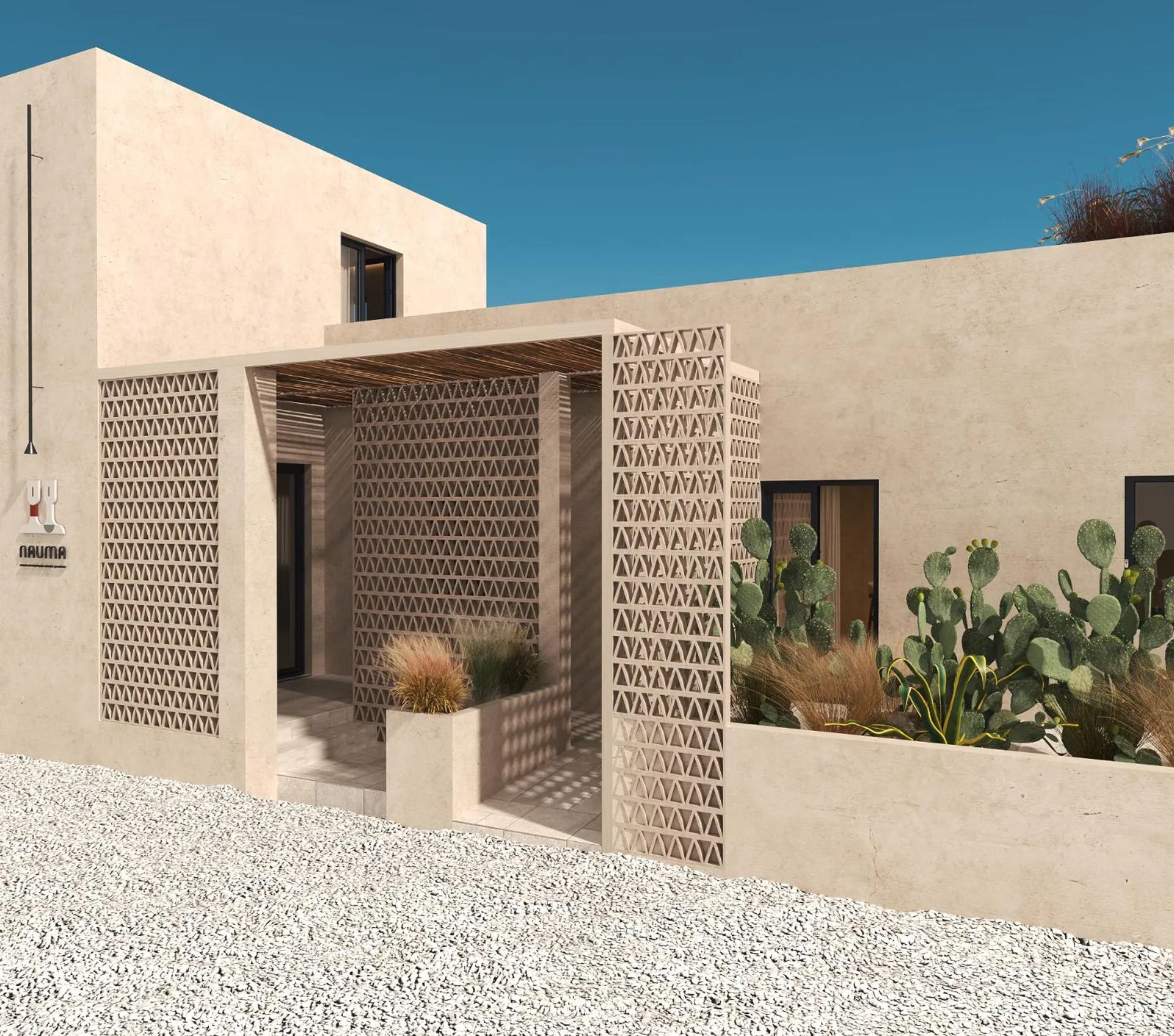 Facade/entrance in Hotel Marinero