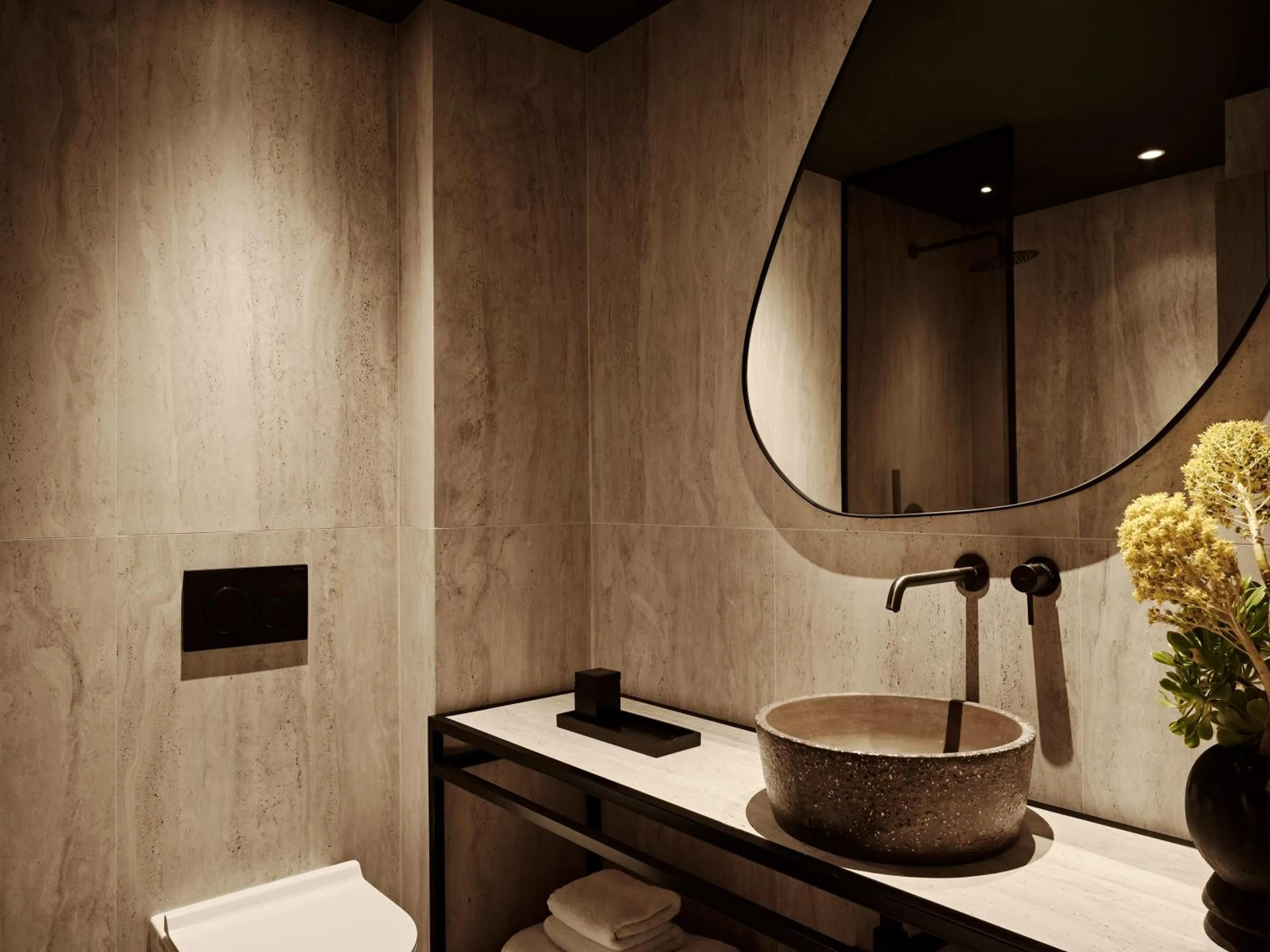 Toilet in NAUMA PAROS Design Boutique Hotel