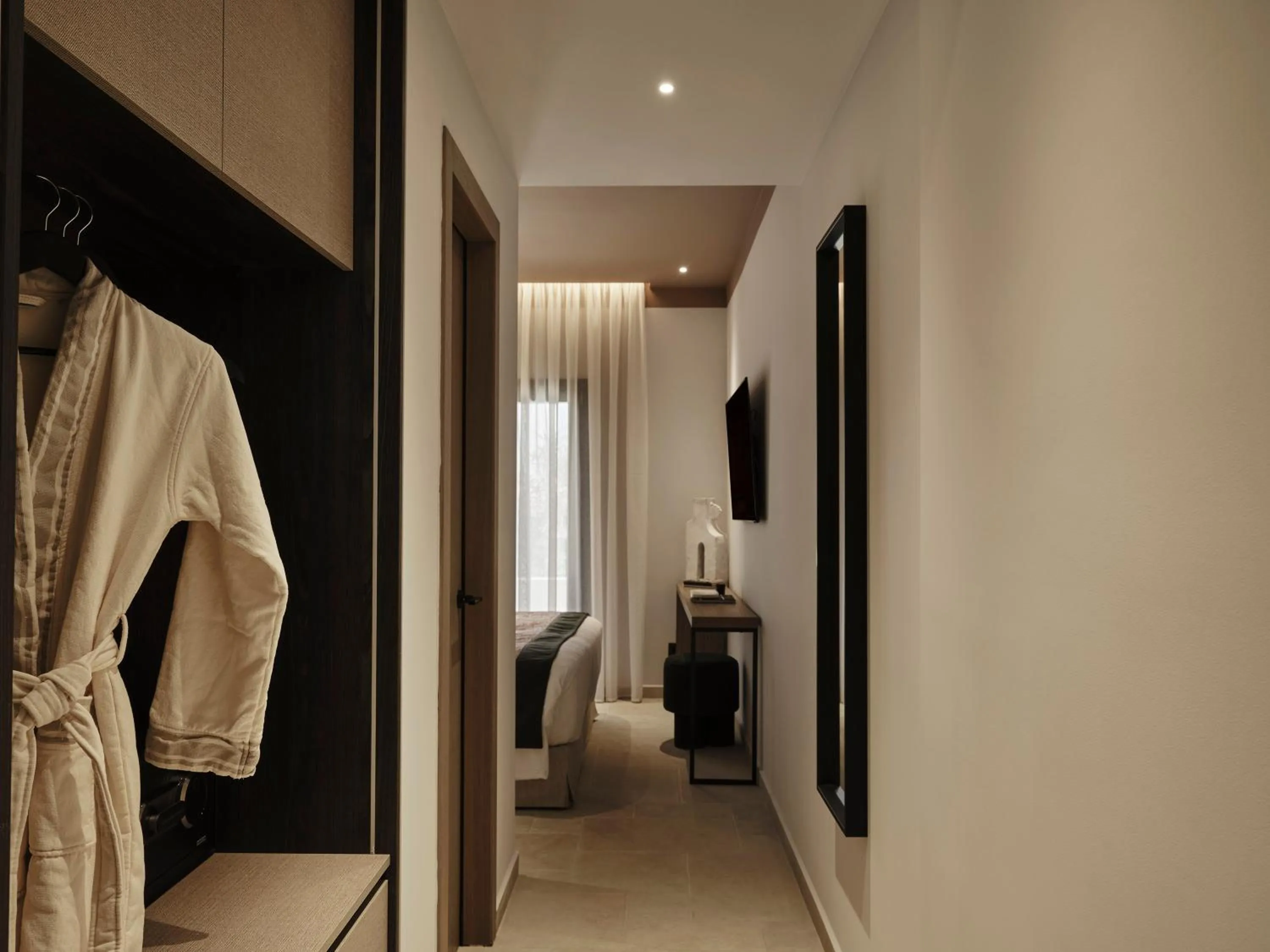 wardrobe in NAUMA PAROS Design Boutique Hotel