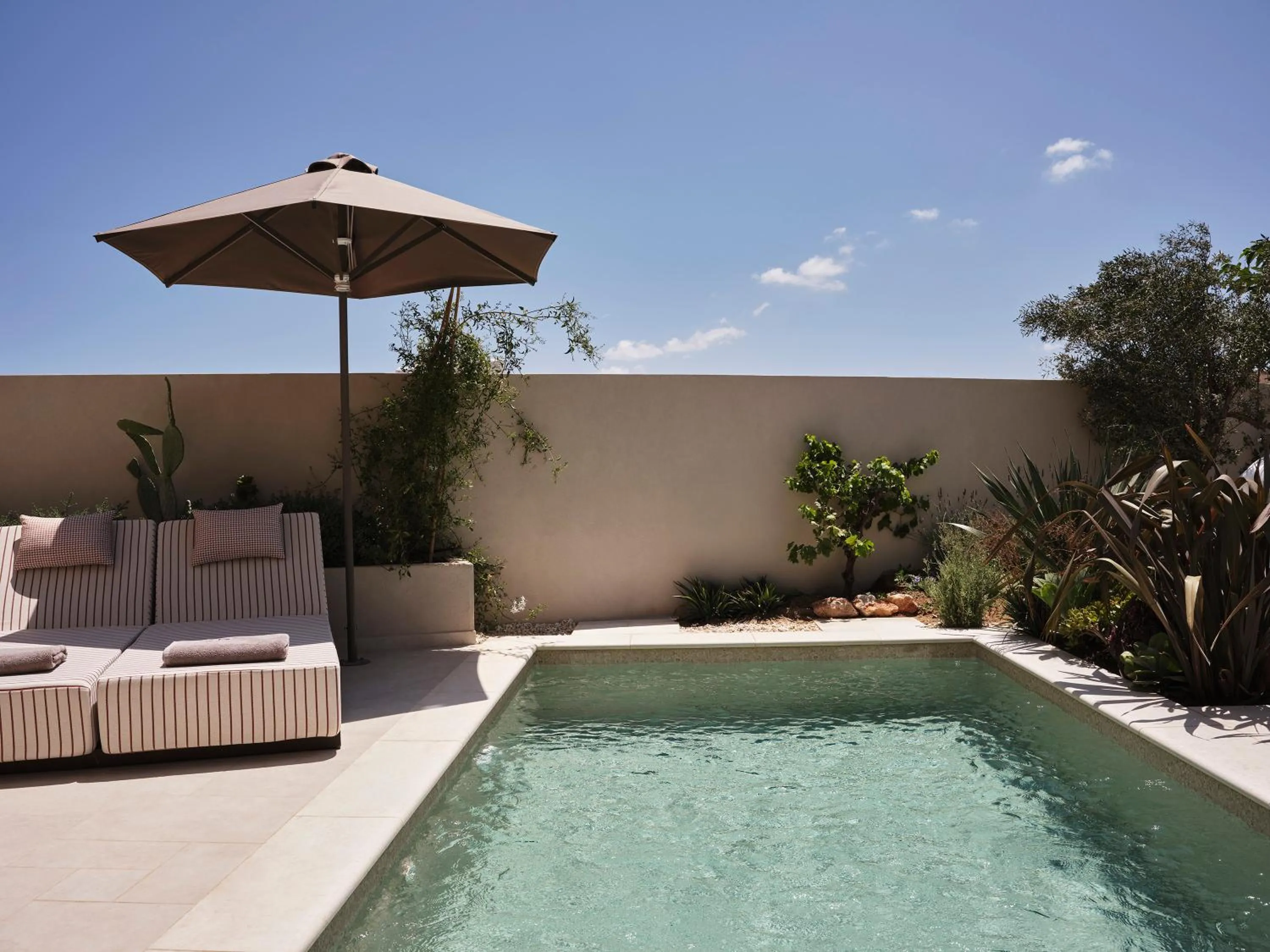 Swimming pool in NAUMA PAROS Design Boutique Hotel