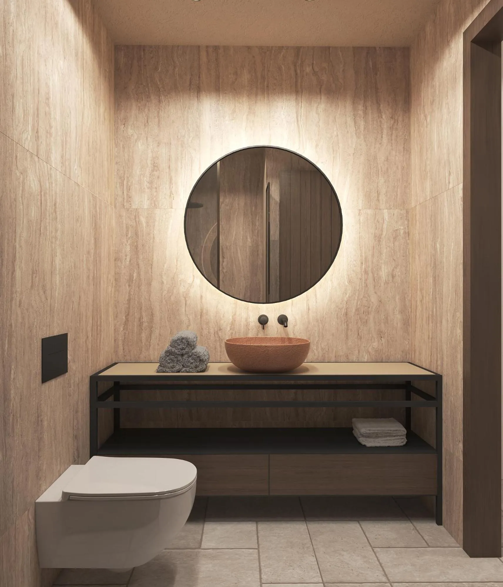 Bathroom in Hotel Marinero