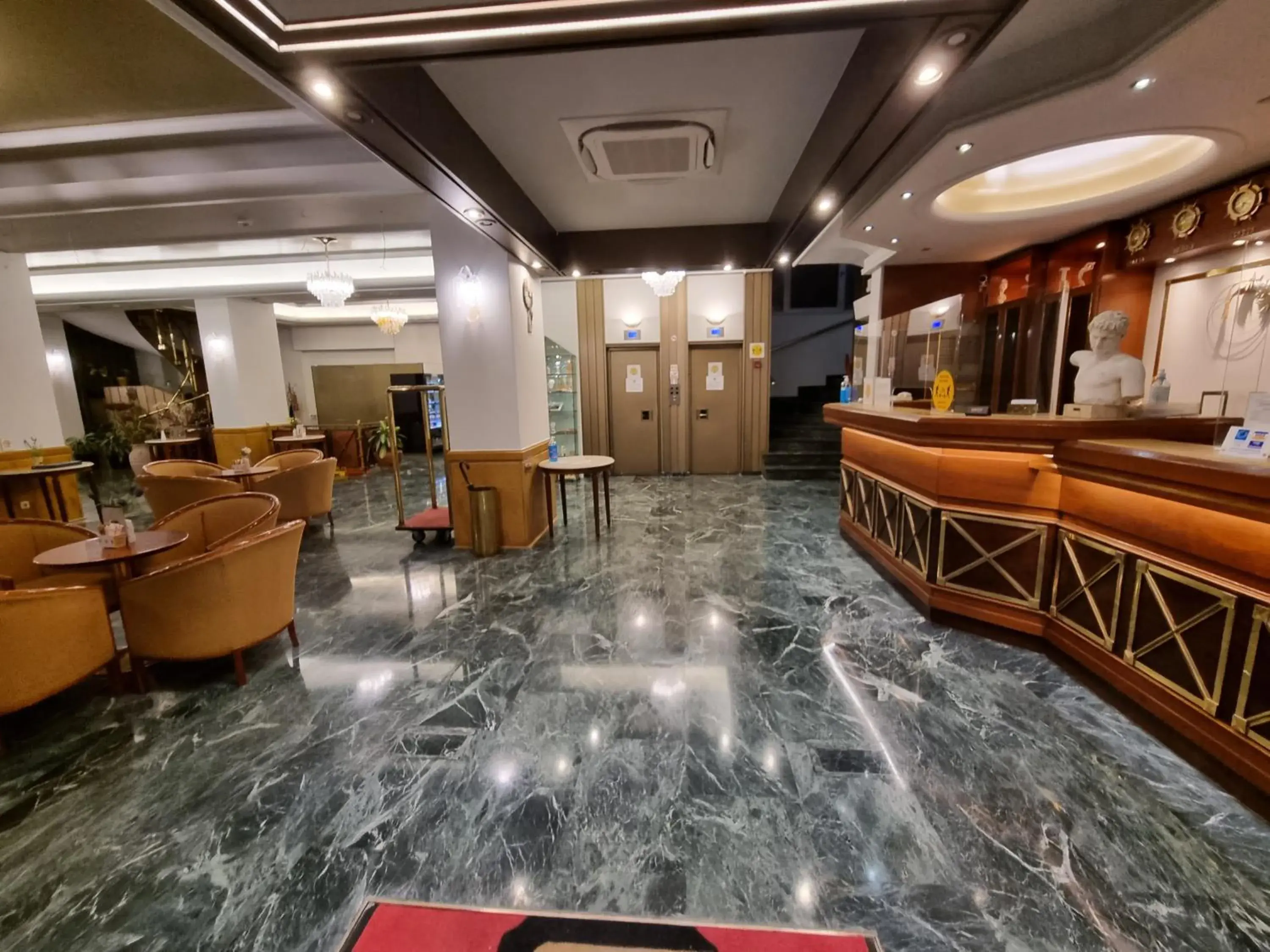 Lobby or reception in Savoy Hotel Lobby or reception in Savoy Hotel