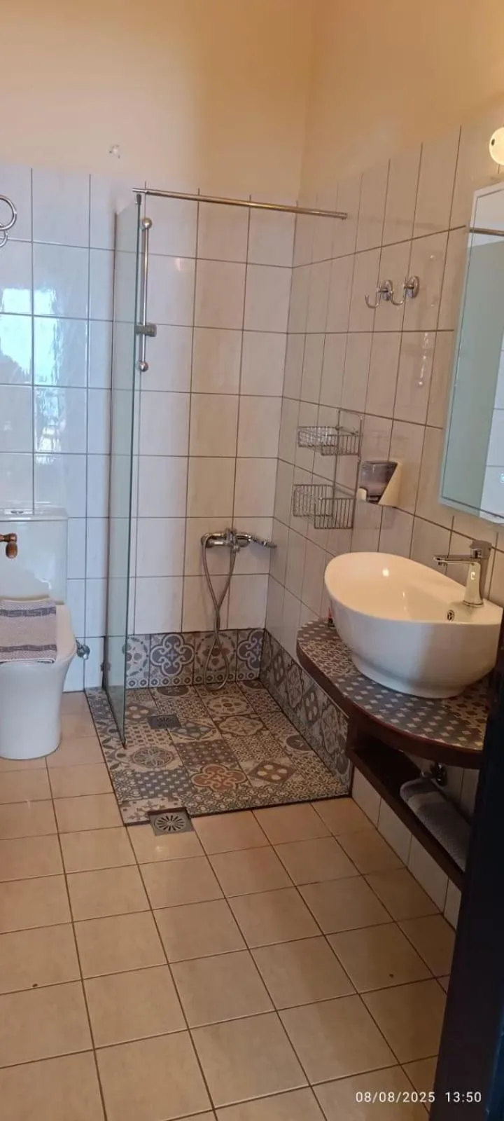 Bathroom in Nymphes Luxury Apartments