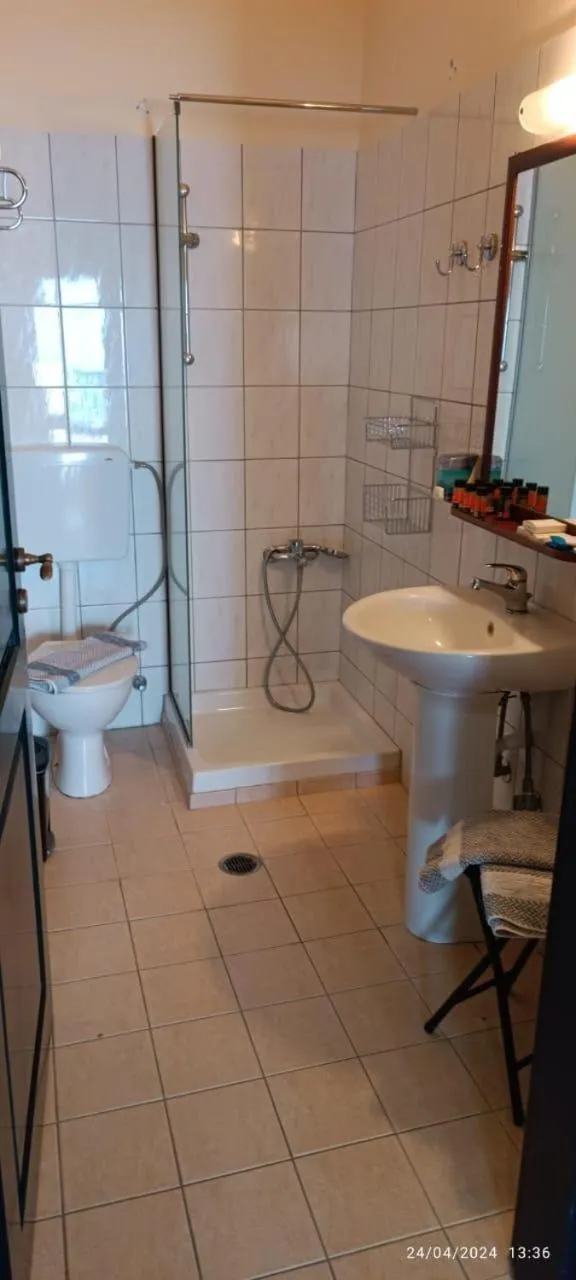 Bathroom in Nymphes Luxury Apartments