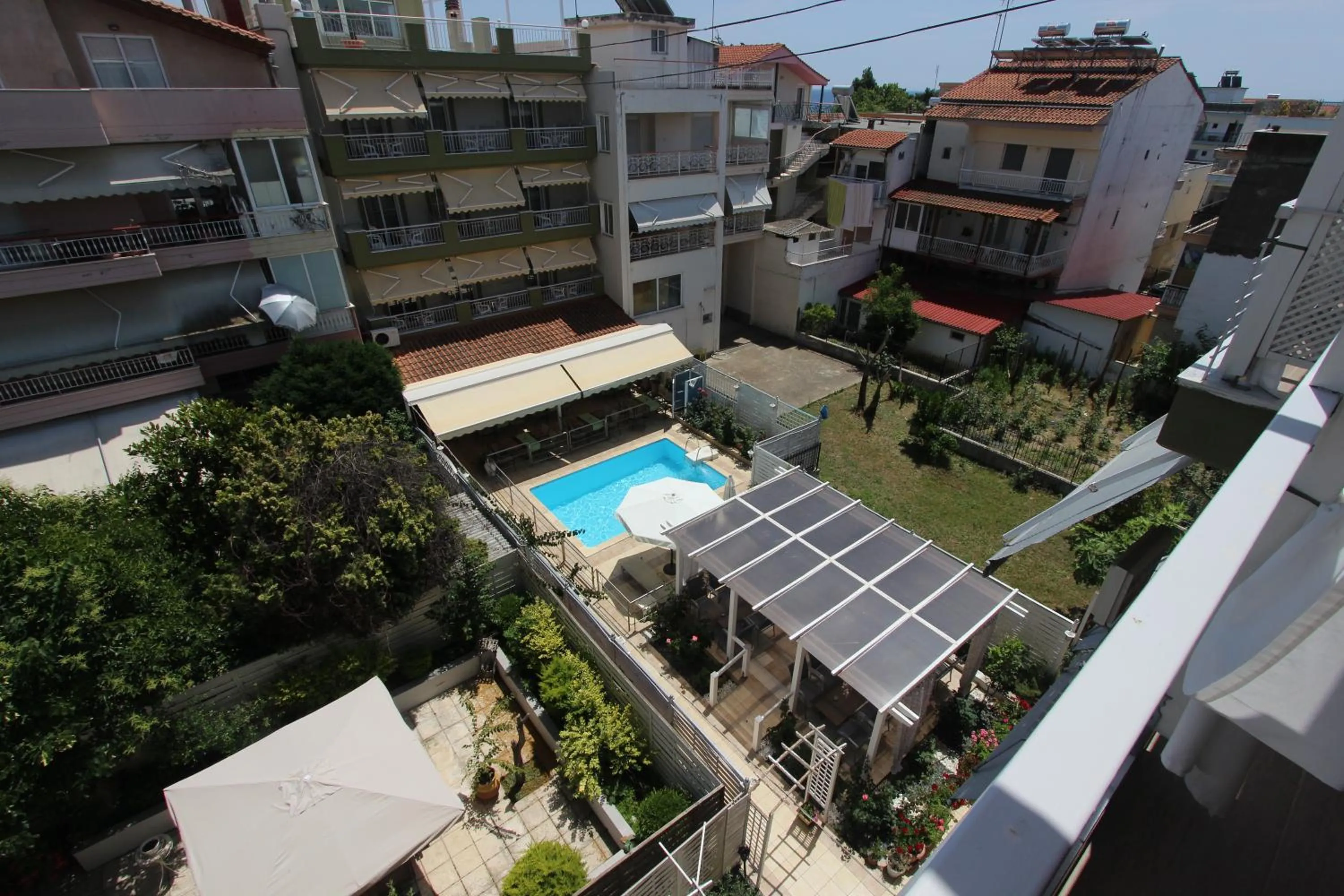 Garden in Hotel Mallas