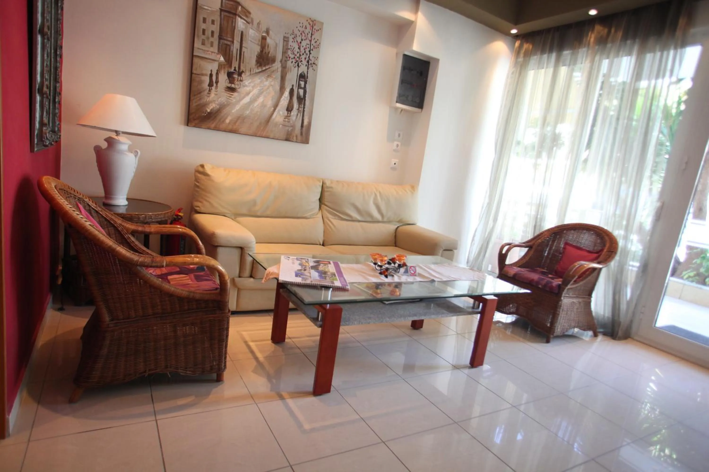 Lobby or reception in Hotel Mallas