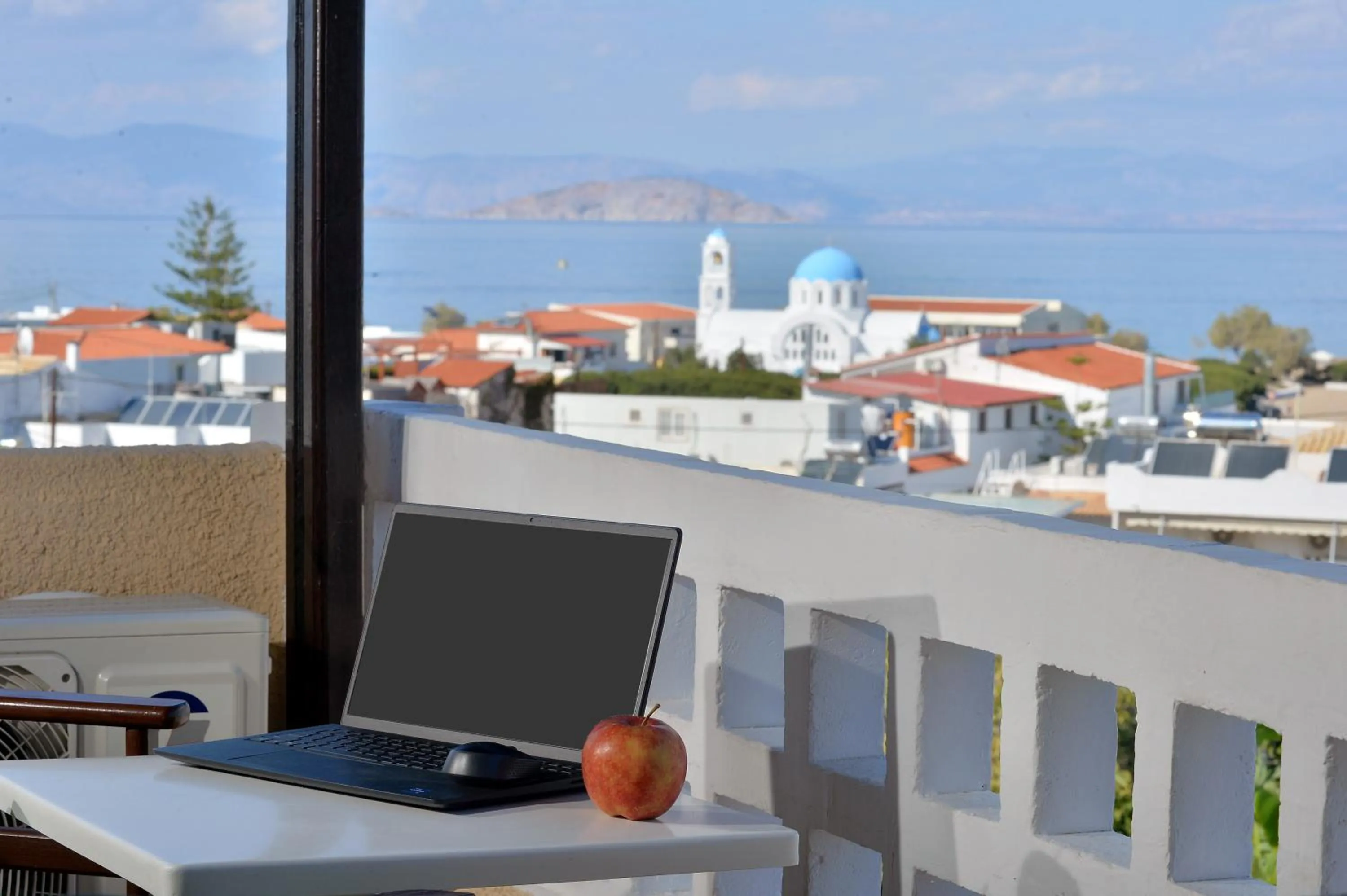 Balcony/Terrace in Vasilaras Hotel