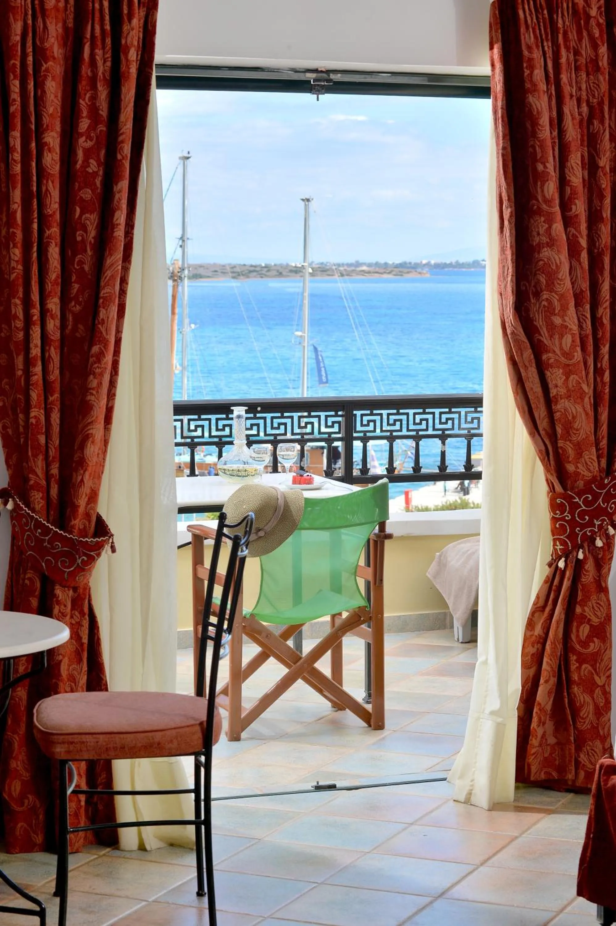 Balcony/Terrace in Vasilaras Hotel
