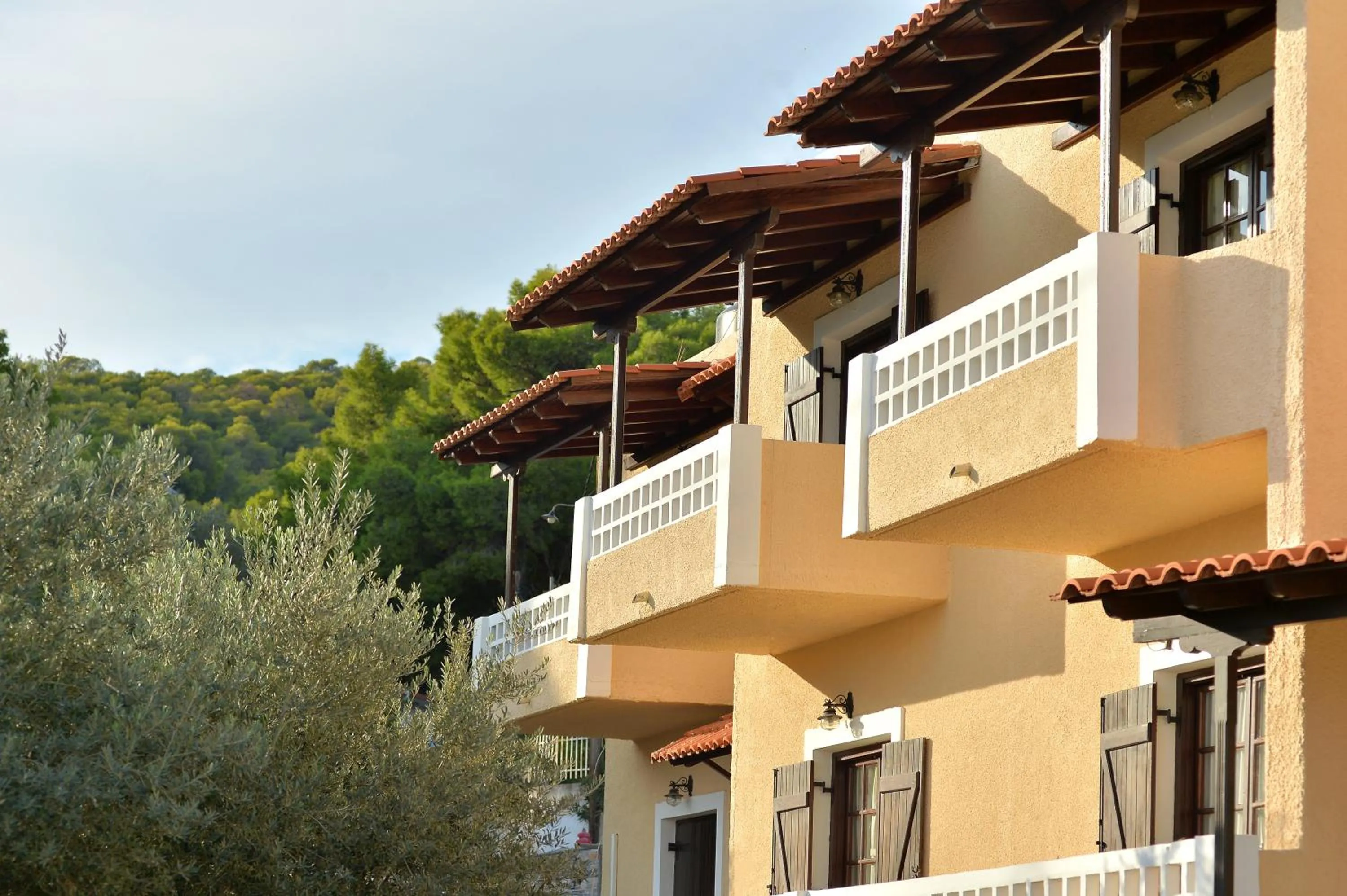 Property building in Vasilaras Hotel