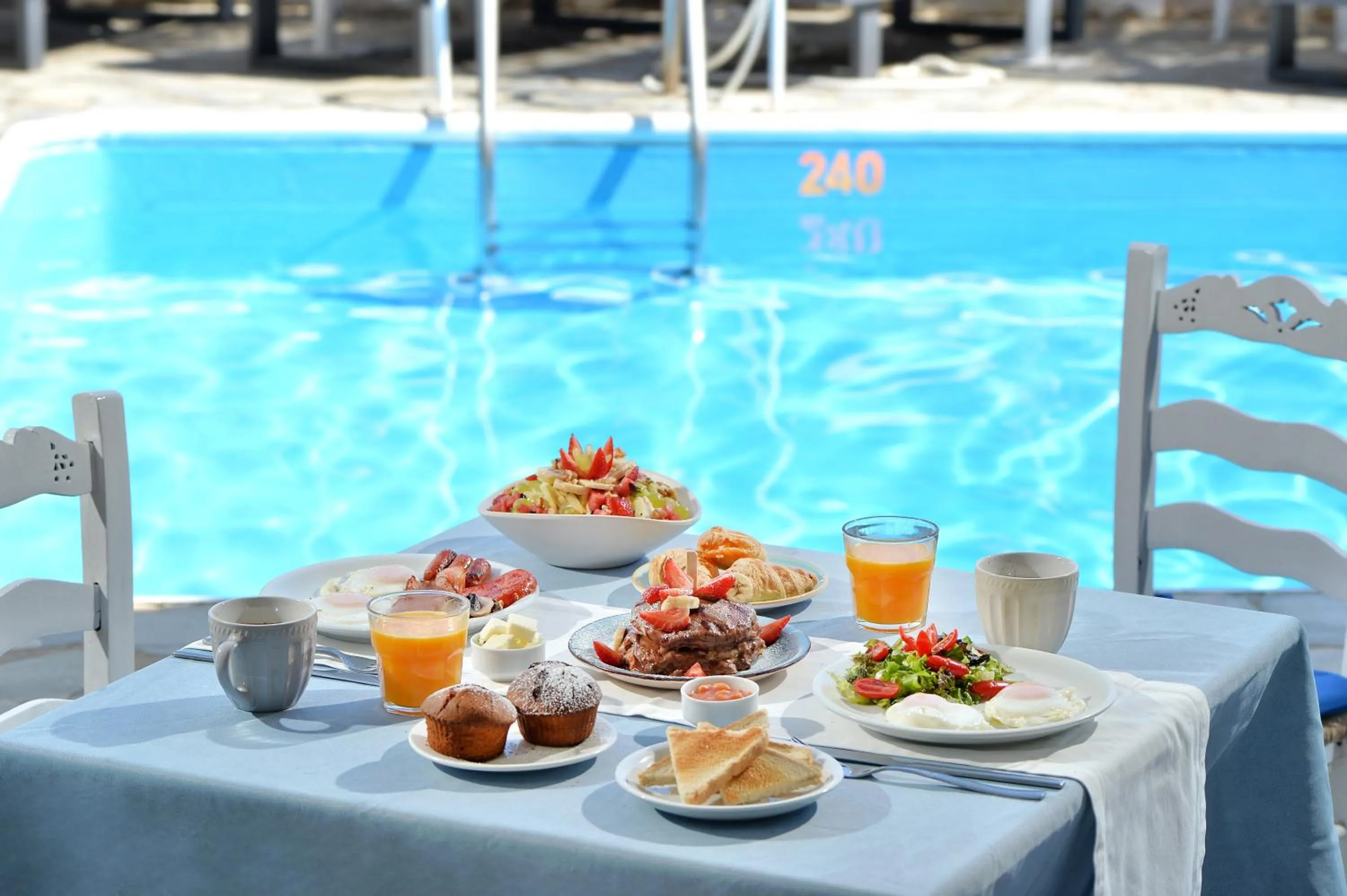 Breakfast in Vasilaras Hotel