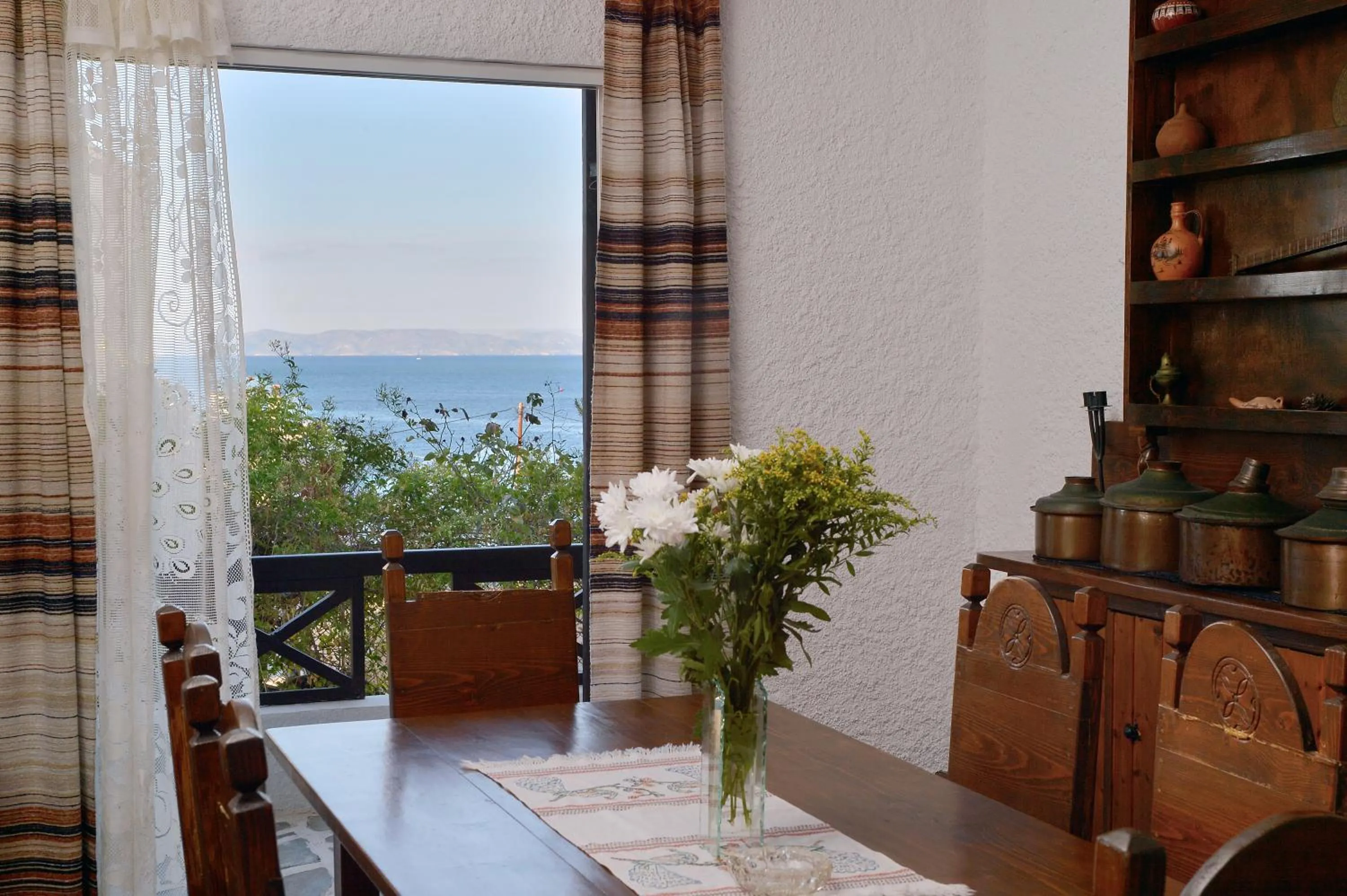 Dining area in Vasilaras Hotel