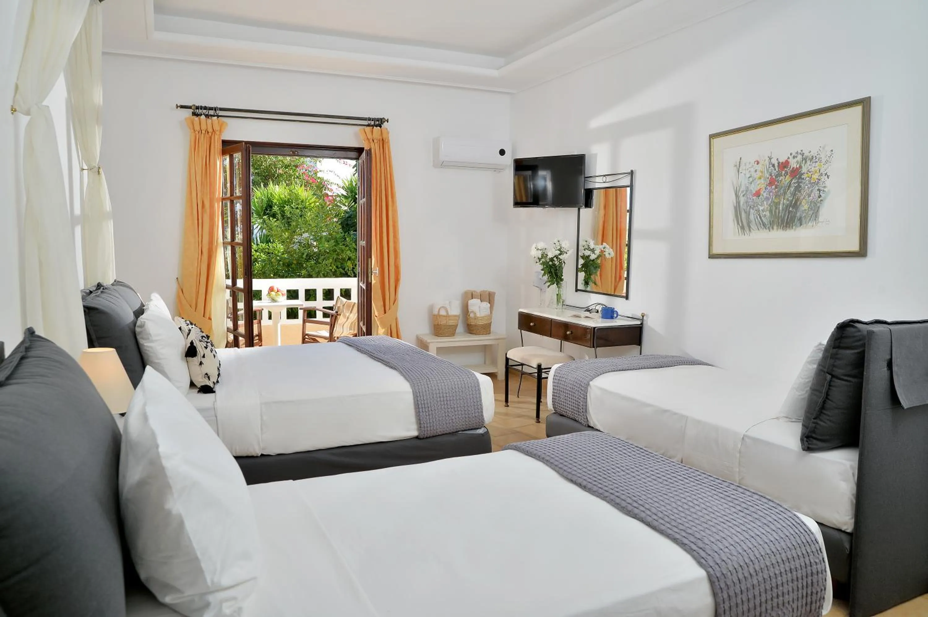 Bedroom, Bed in Vasilaras Hotel