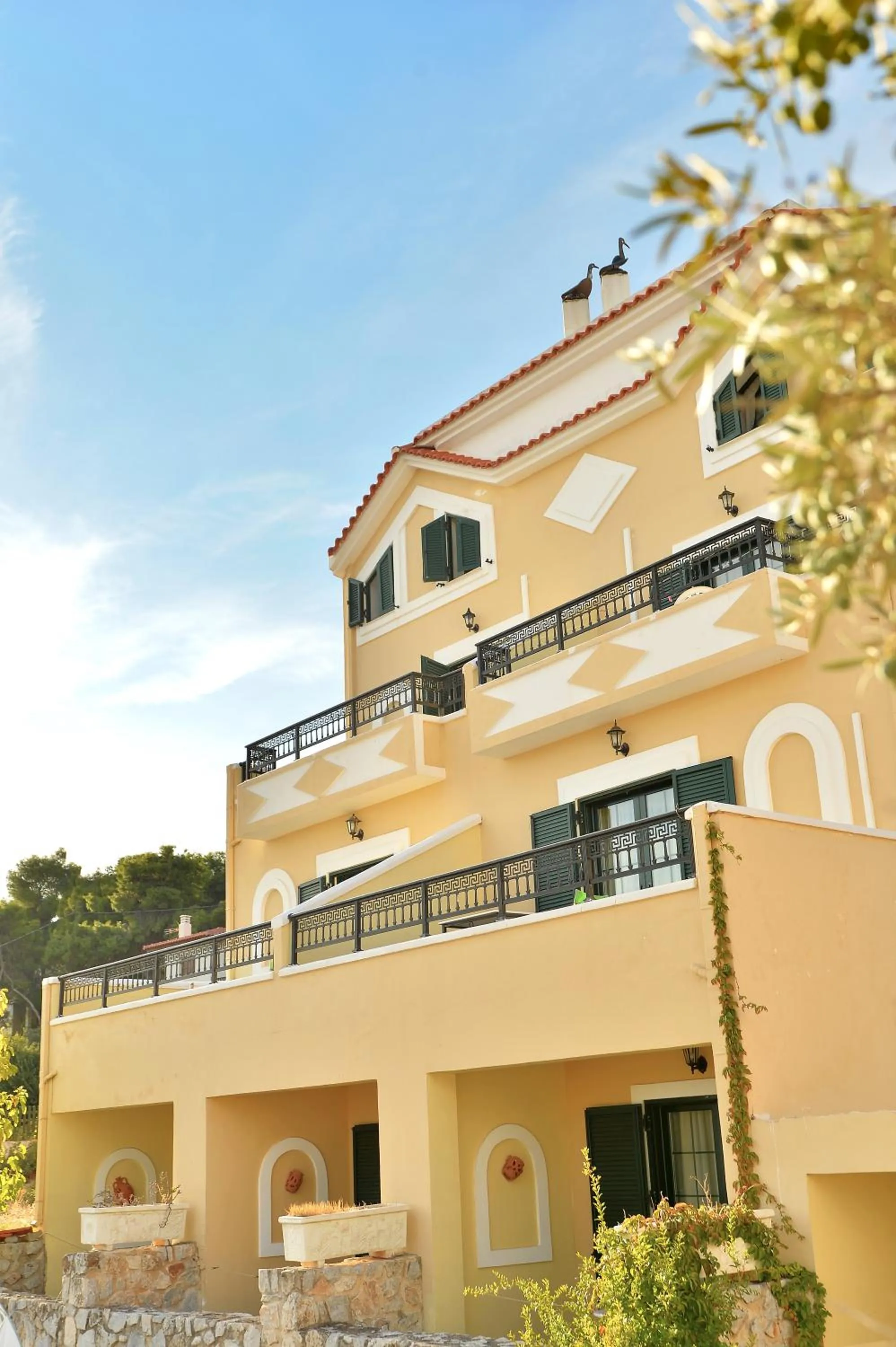 Property building in Vasilaras Hotel