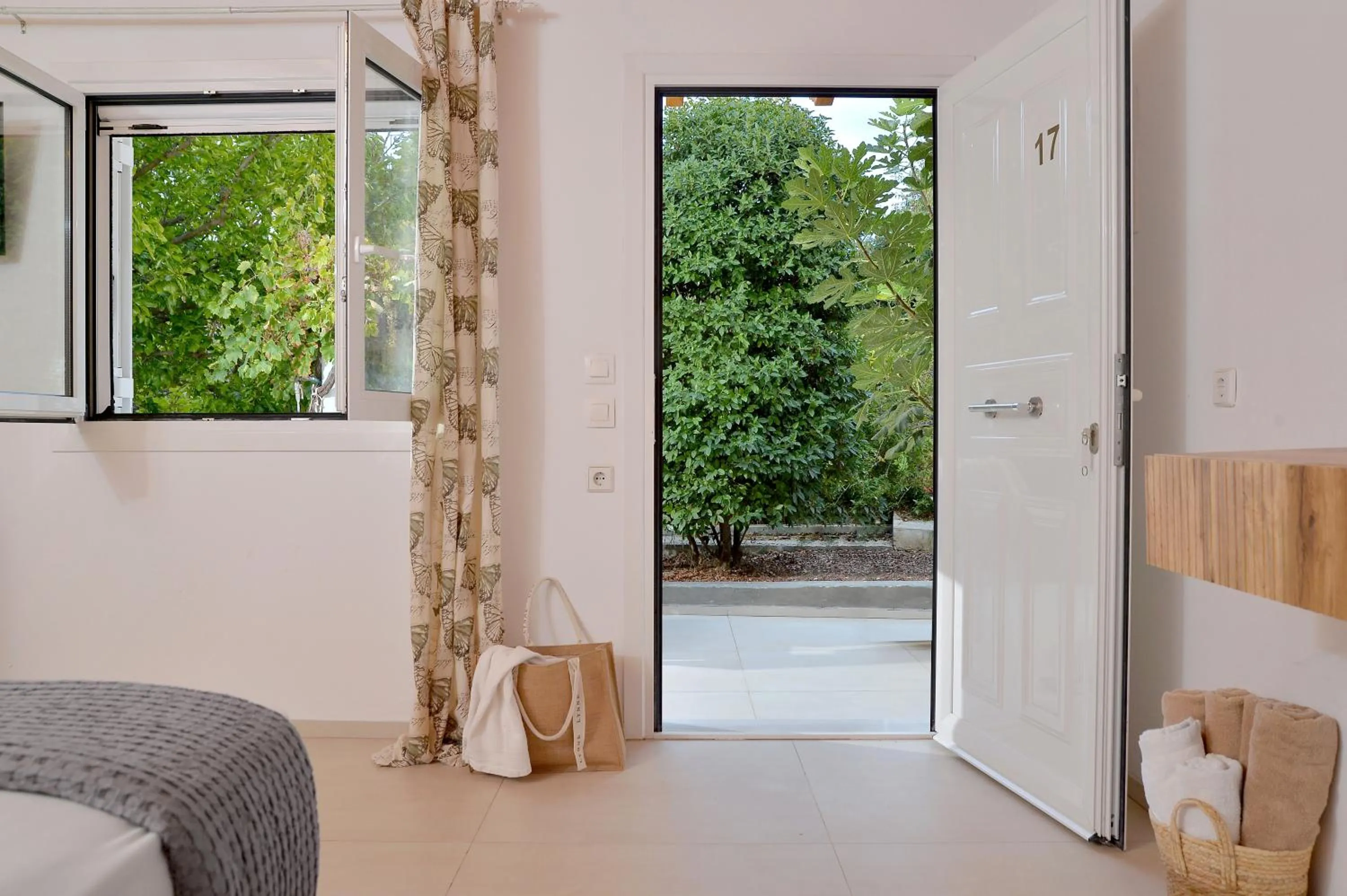 Bedroom in Vasilaras Hotel