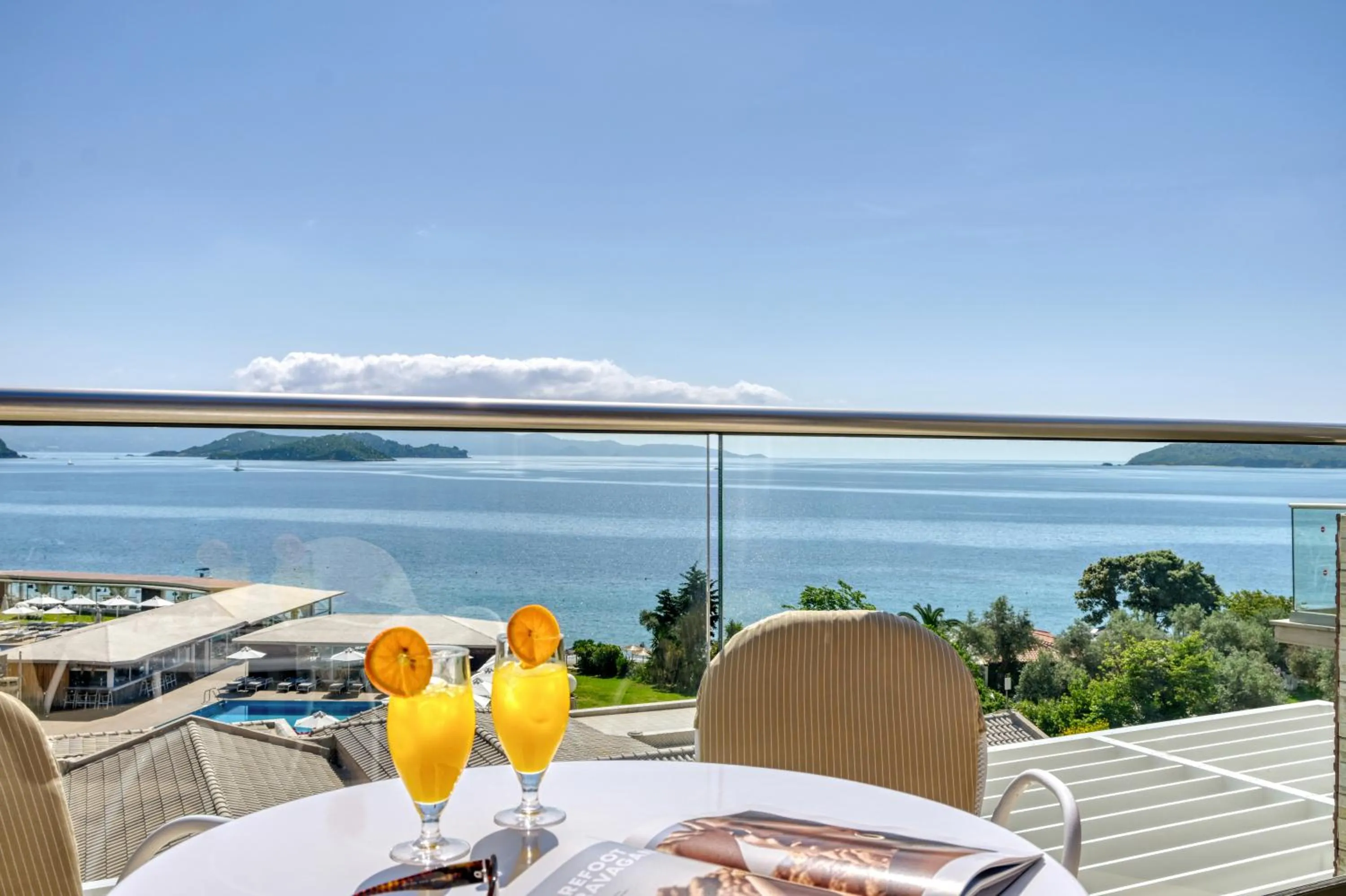 Balcony/Terrace in Kassandra Bay Resort, Suites & Spa