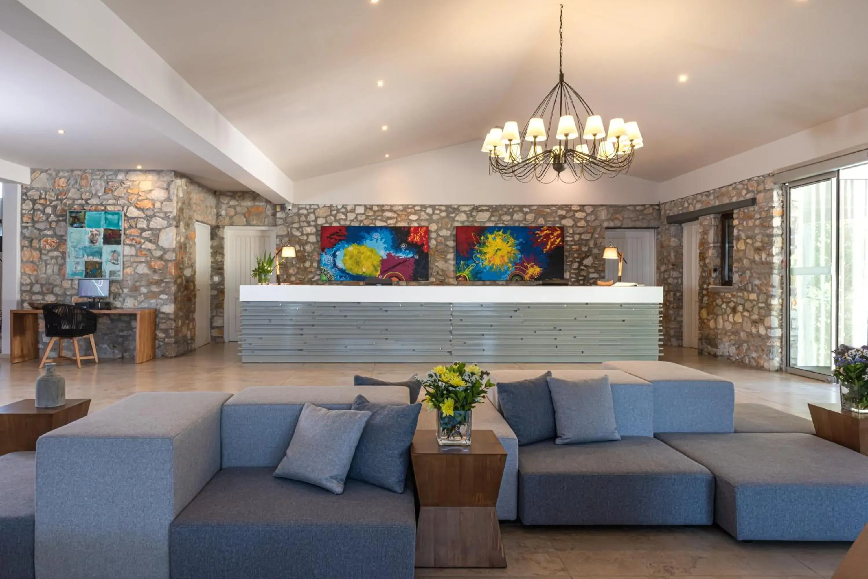 Lobby or reception in Kassandra Bay Resort, Suites & Spa Lobby or reception in Kassandra Bay Resort, Suites & Spa