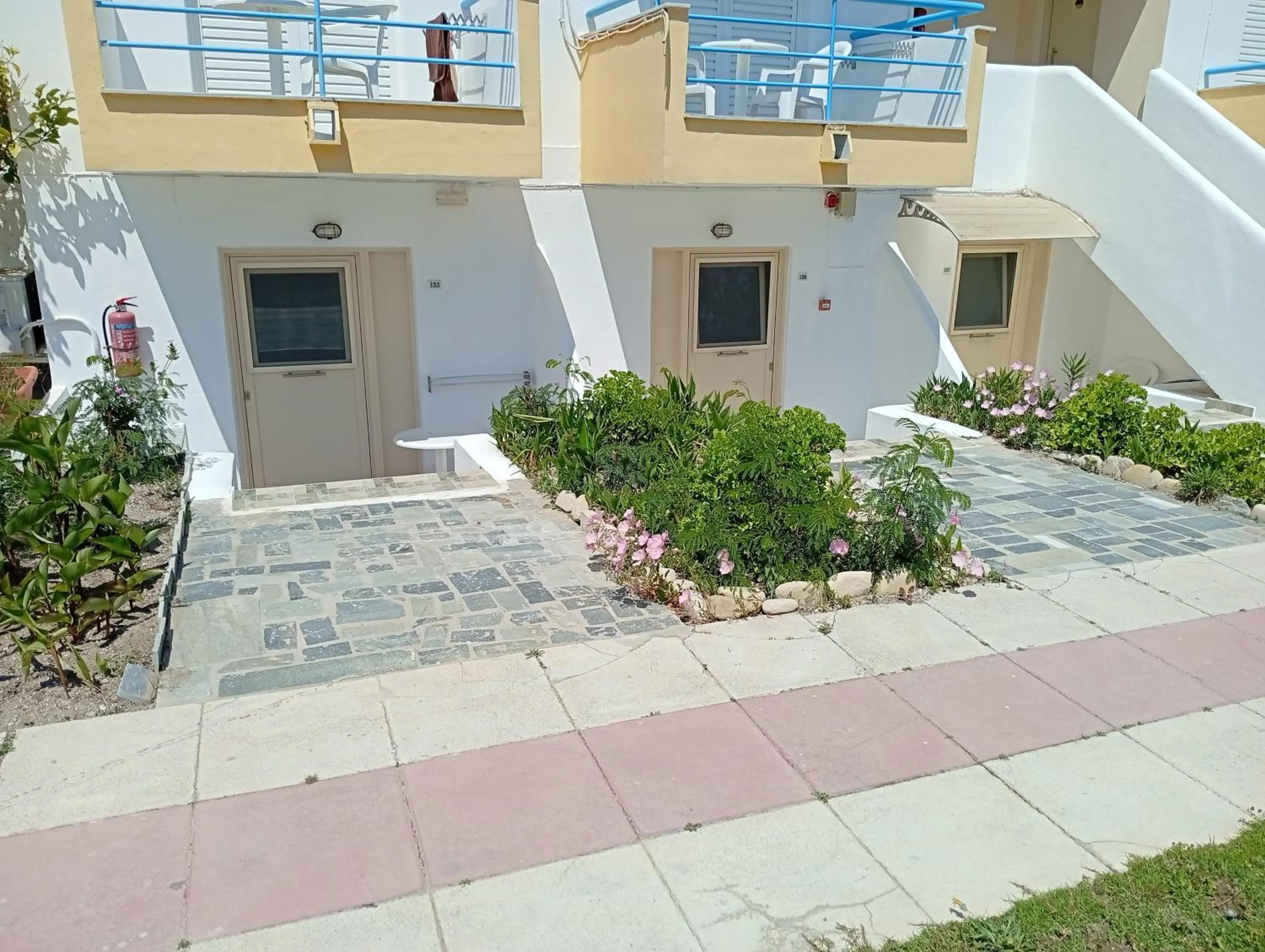 Property building in Leonidas Hotel & Studios