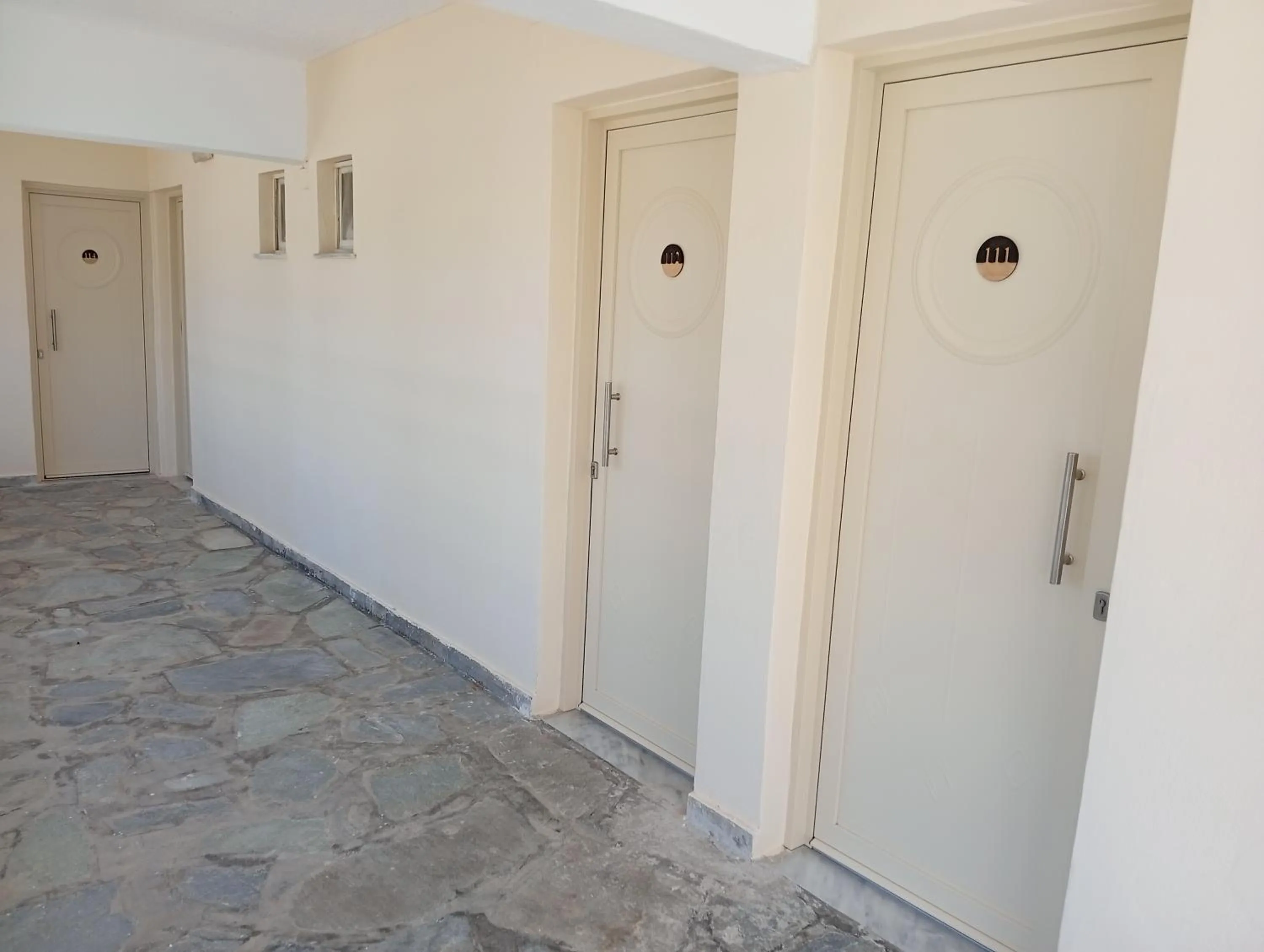 Property building in Leonidas Hotel & Studios