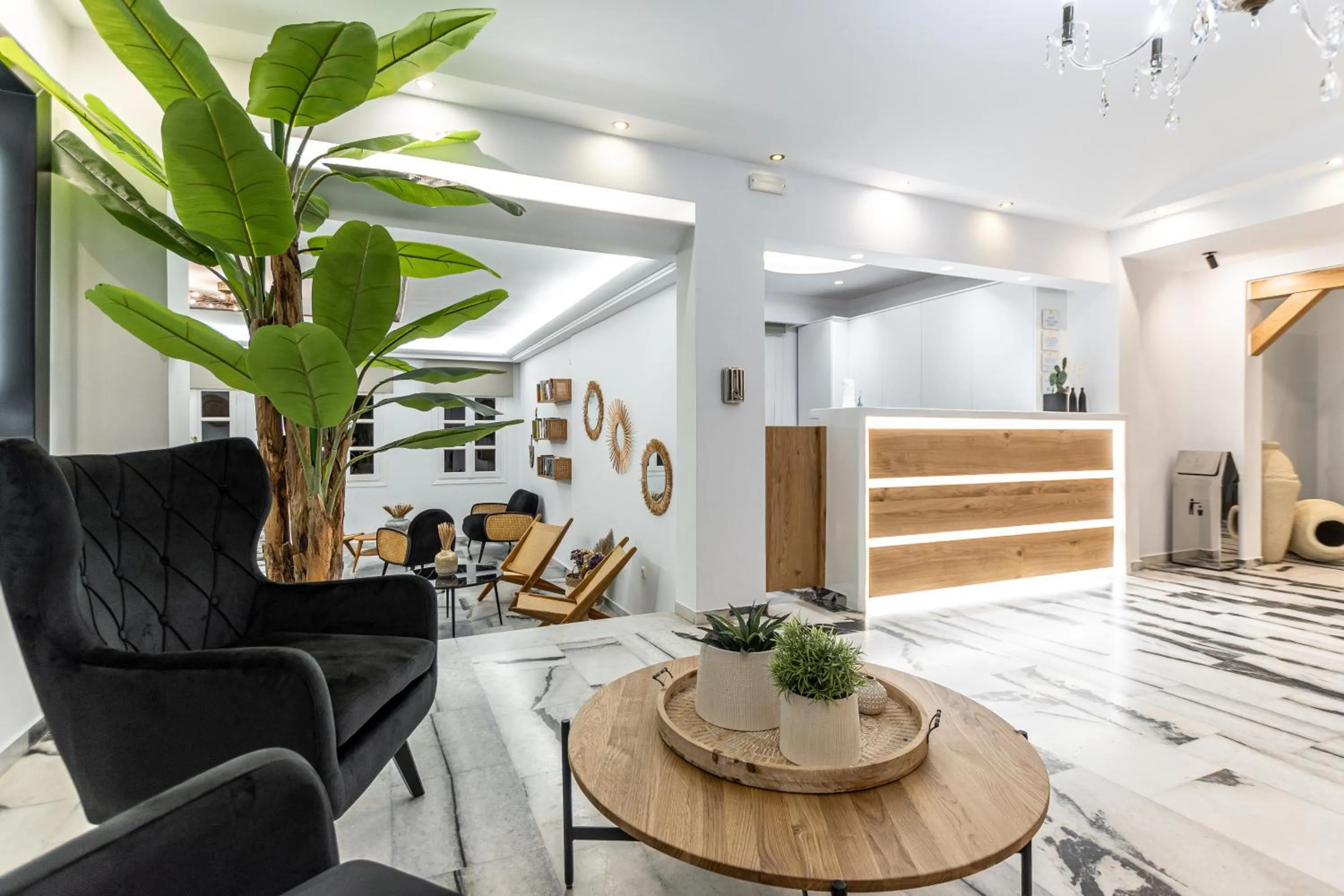 Lobby or reception in Anatoli Hotel