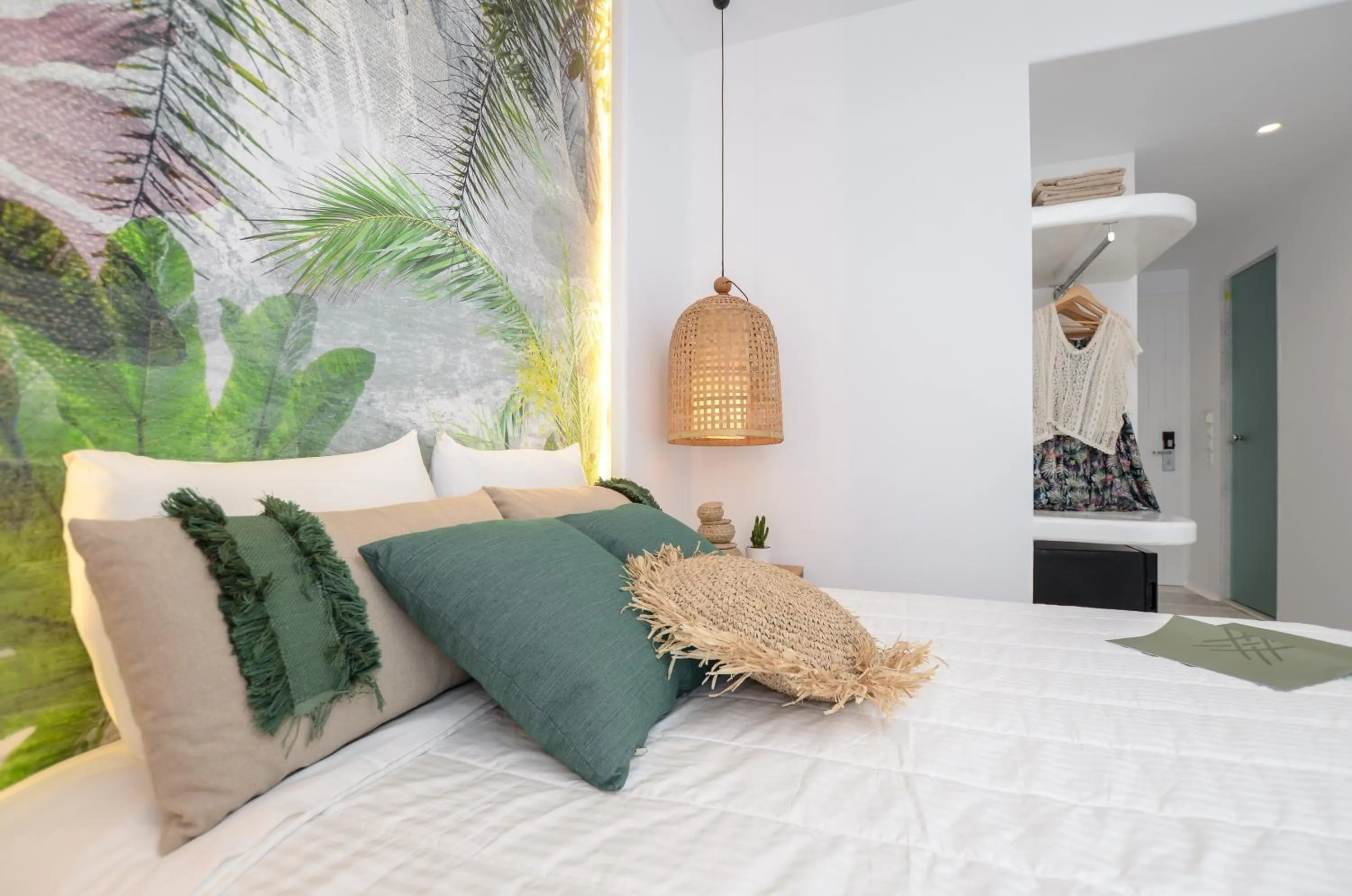 Bed in Anatoli Hotel