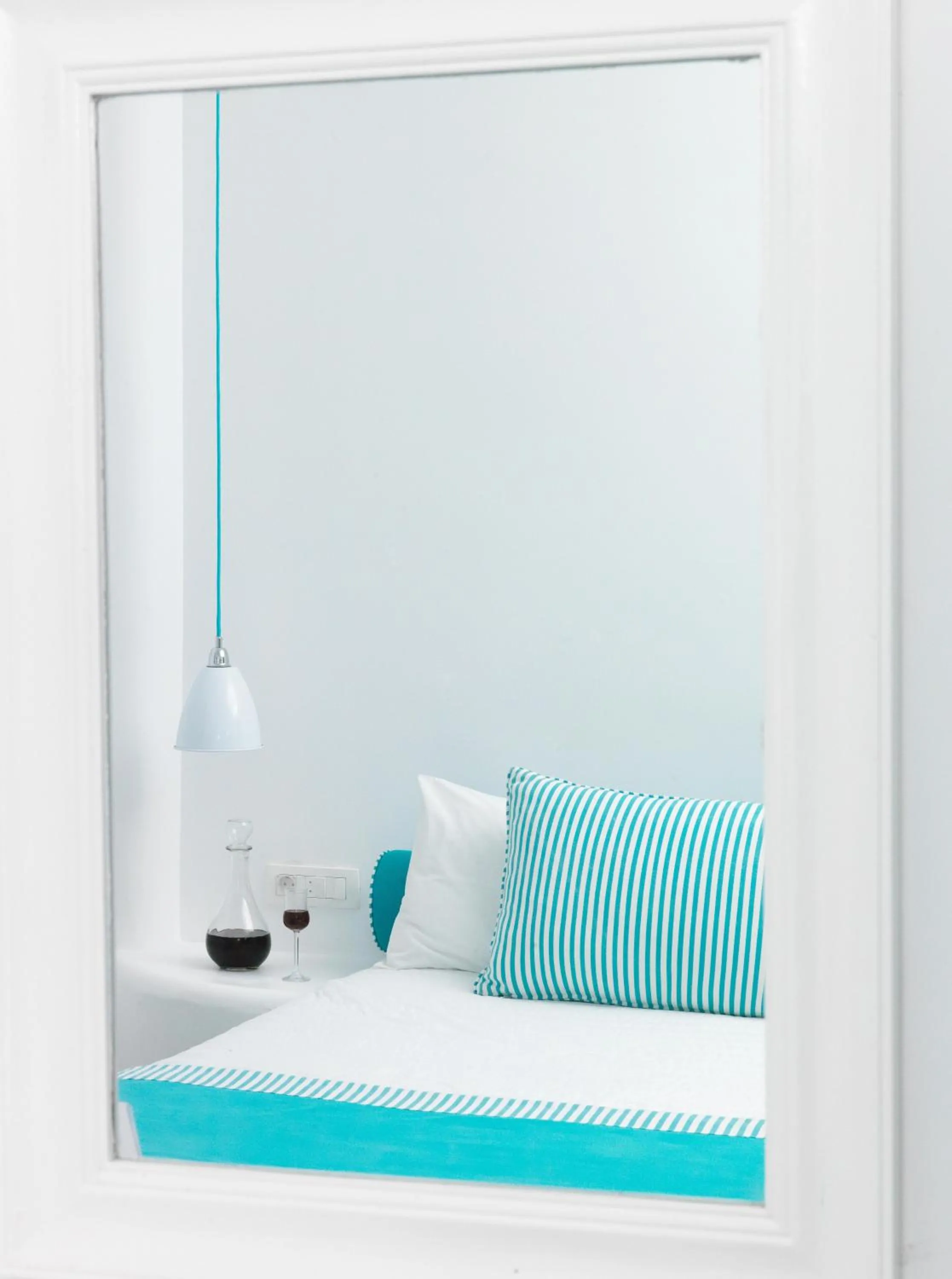 Bedroom, Bed in Evgenia Villas & Suites by Calm Collection