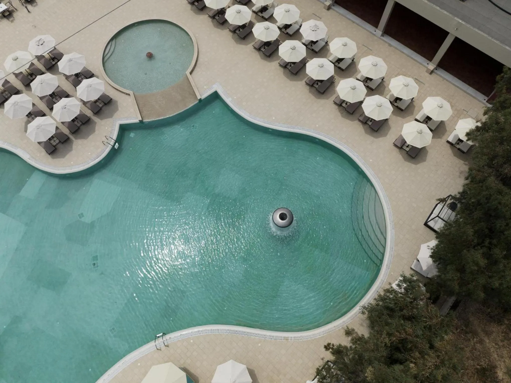 Pool view in Alkyon Resort Hotel & Spa