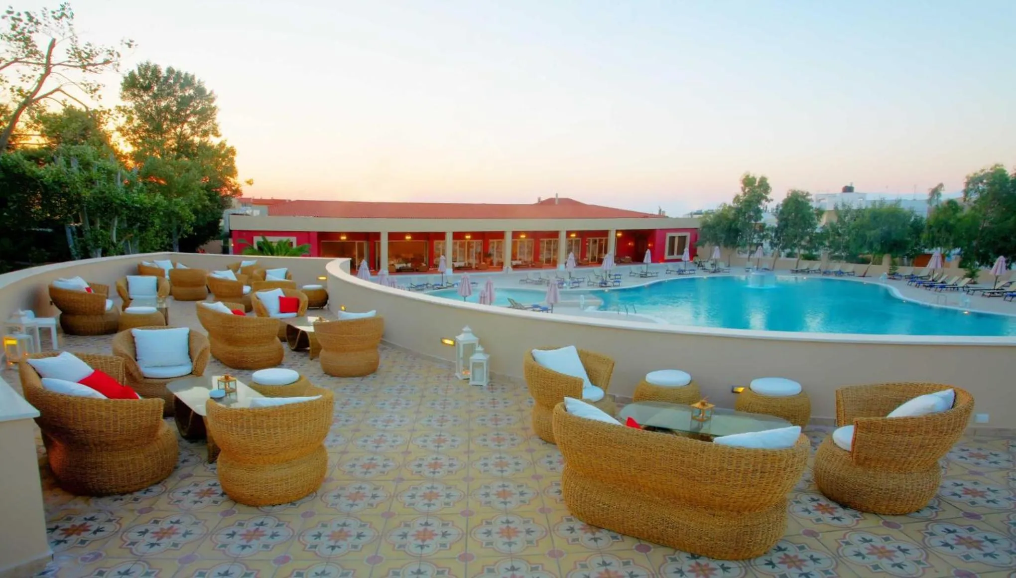 Pool view in Alkyon Resort Hotel & Spa