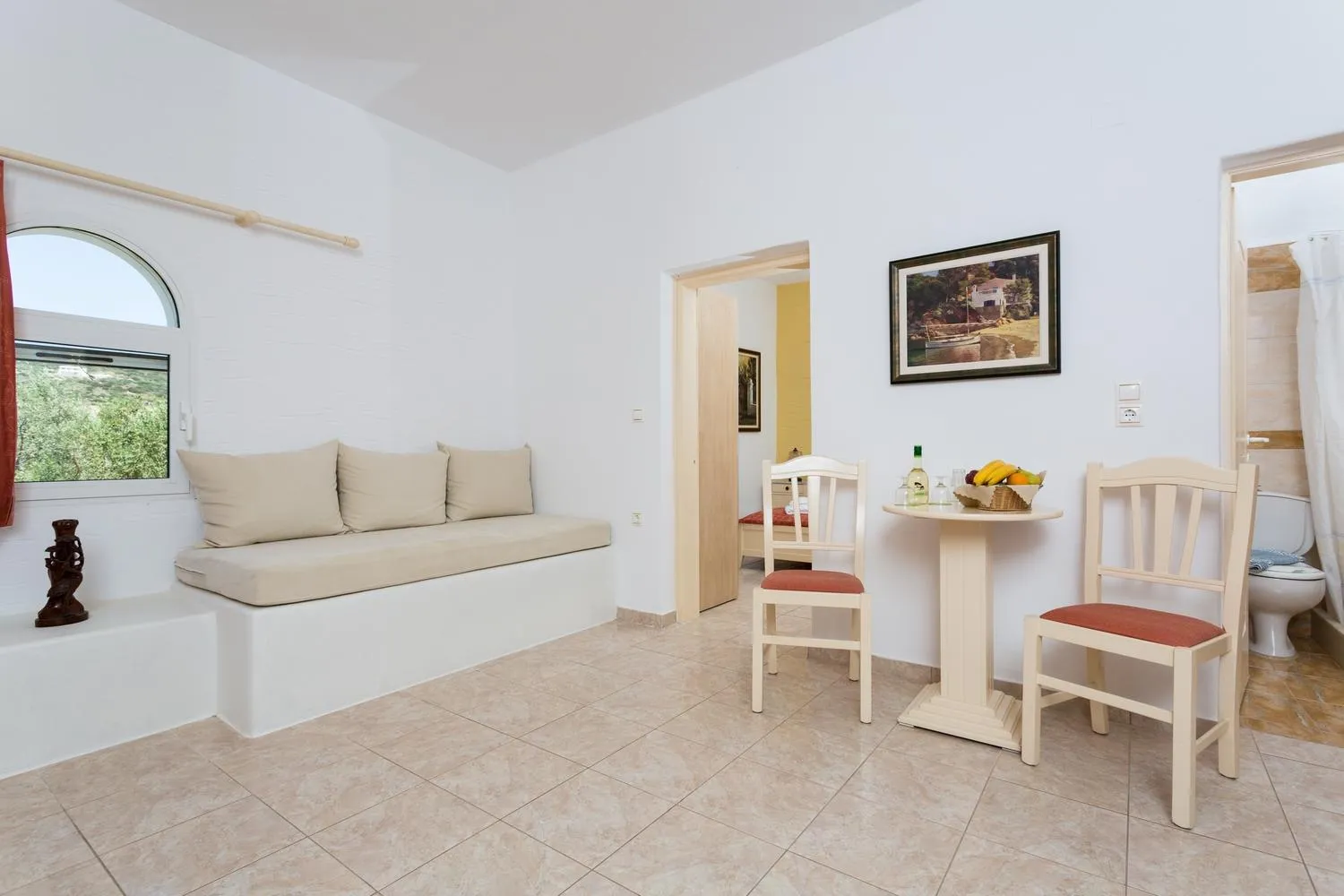 Seating area in Asteras Paradise