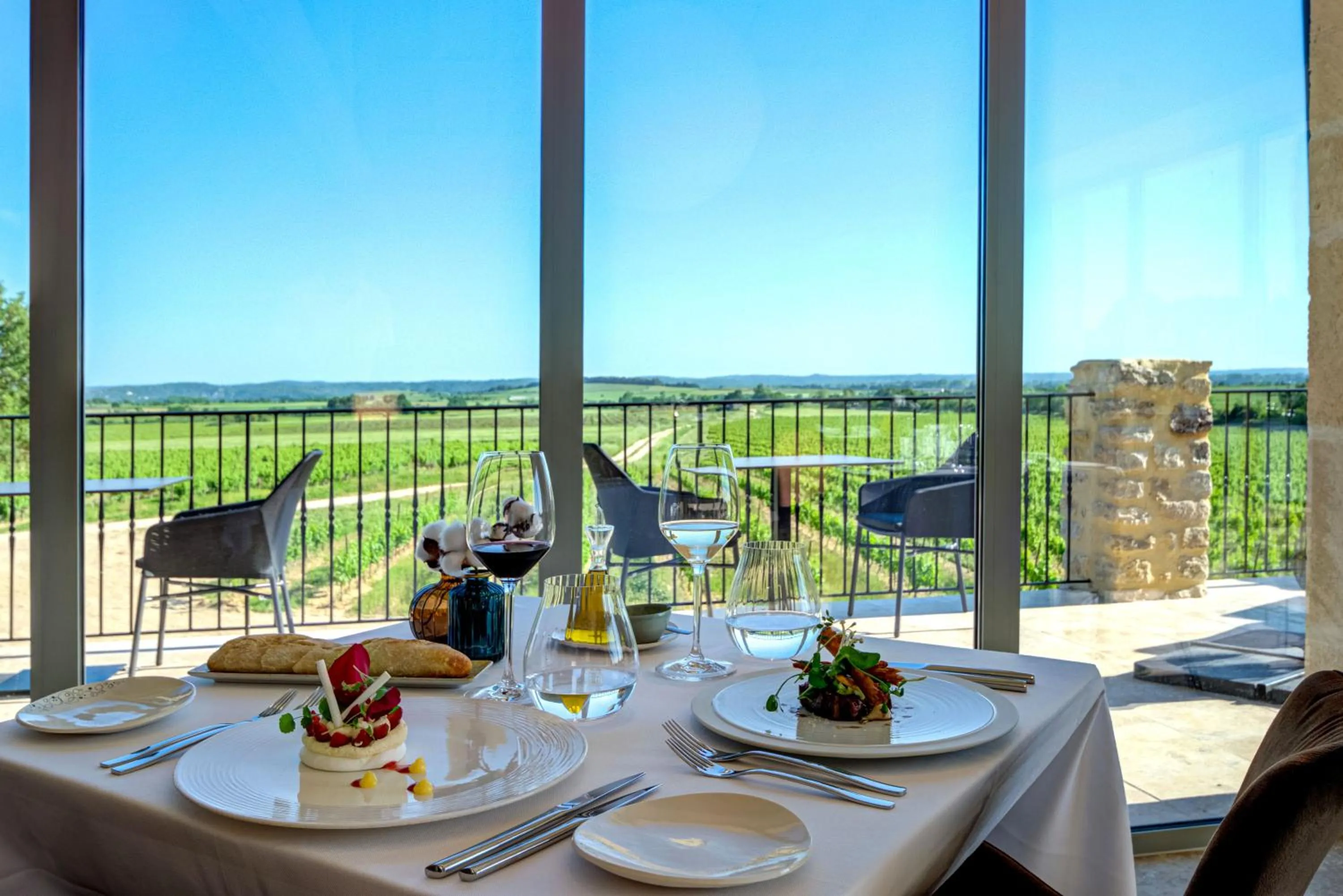 Restaurant/places to eat in Domaine de Privadière & Spa