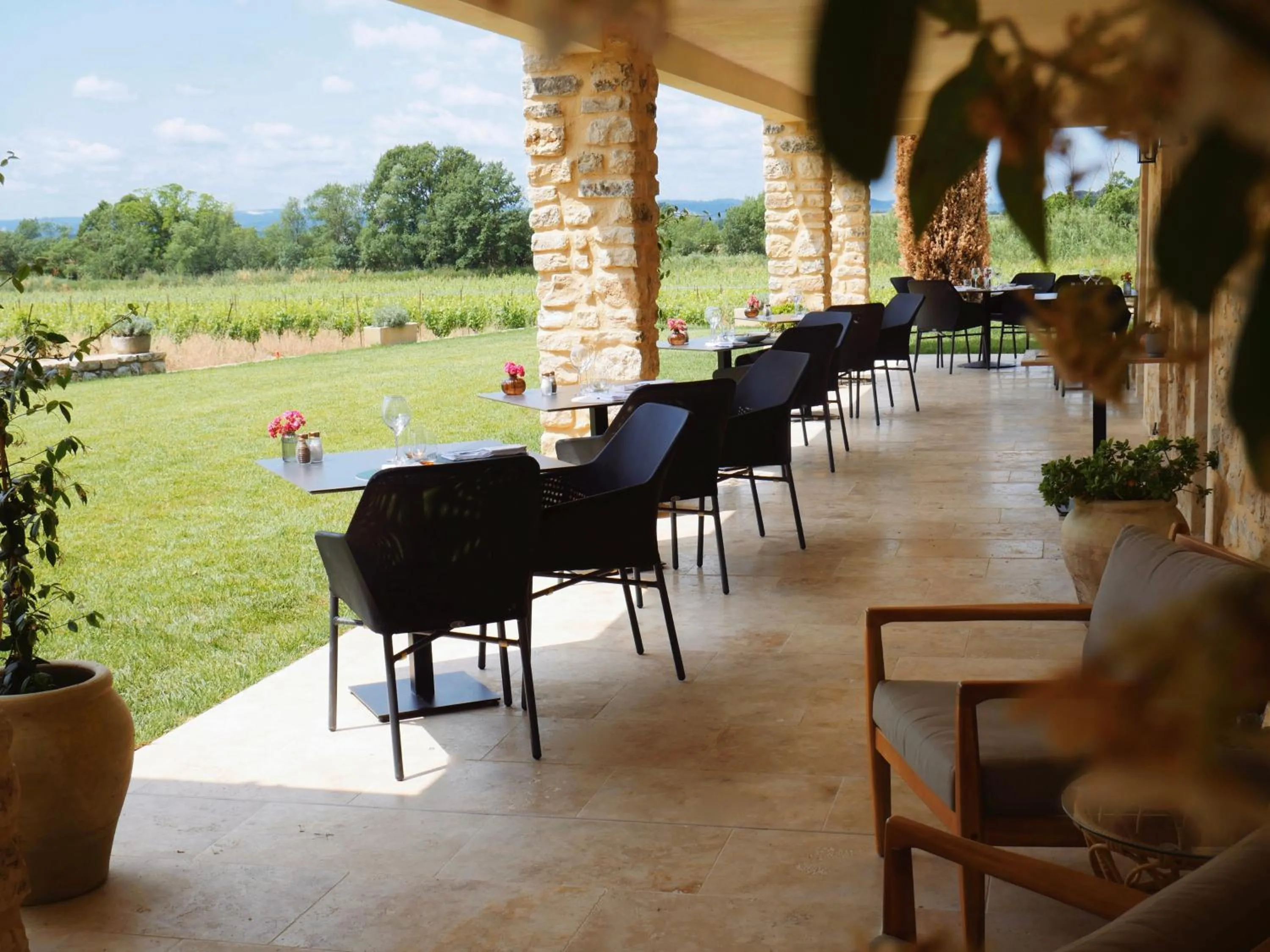 Restaurant/places to eat in Domaine de Privadière & Spa