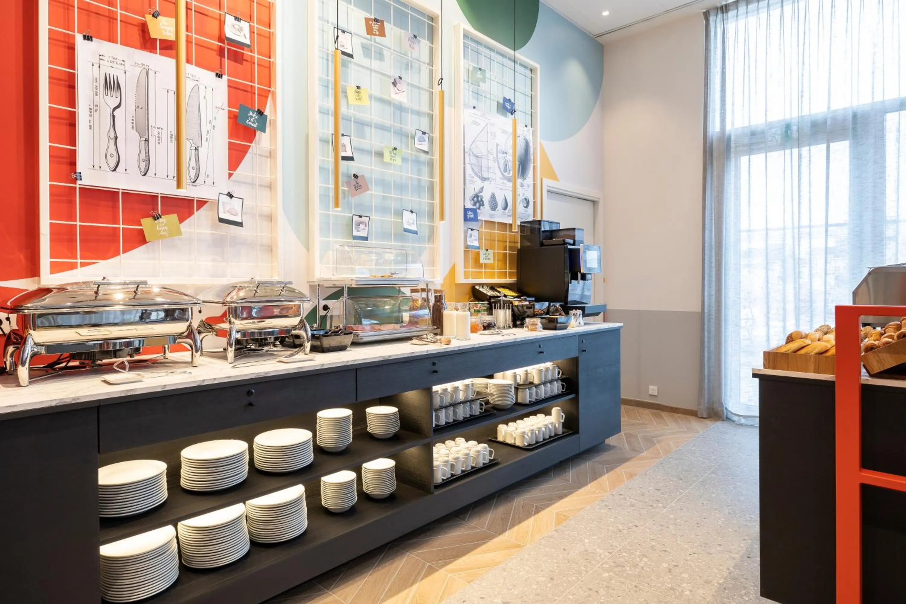 Buffet breakfast in B&B HOTEL Mechelen