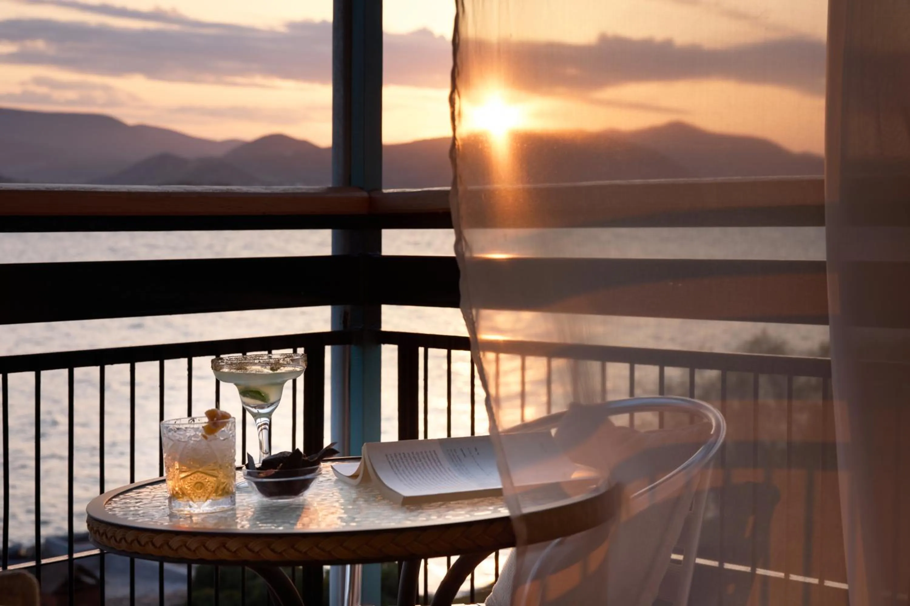 Balcony/Terrace in Domotel Xenia Volos