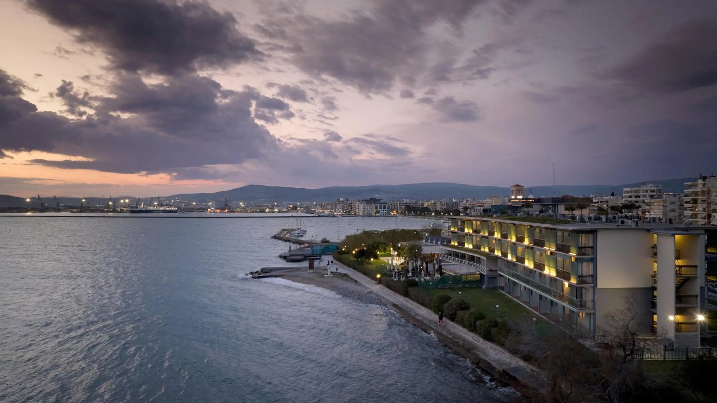 Sunset in Domotel Xenia Volos