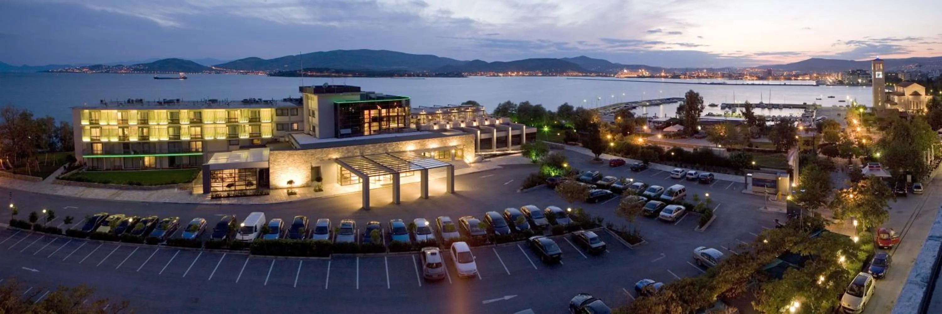 Bird's eye view in Domotel Xenia Volos