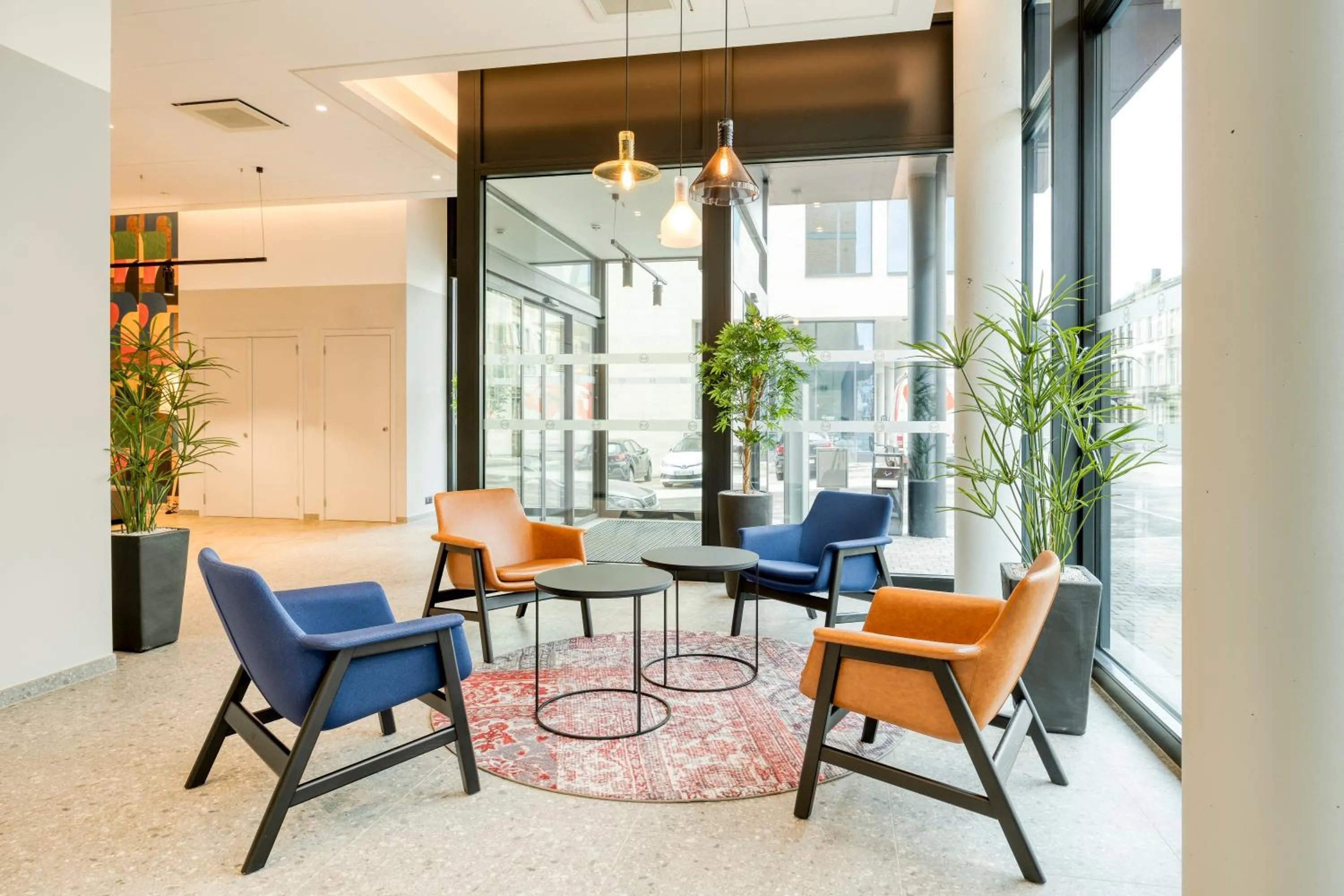 Seating area in B&B HOTEL Namur