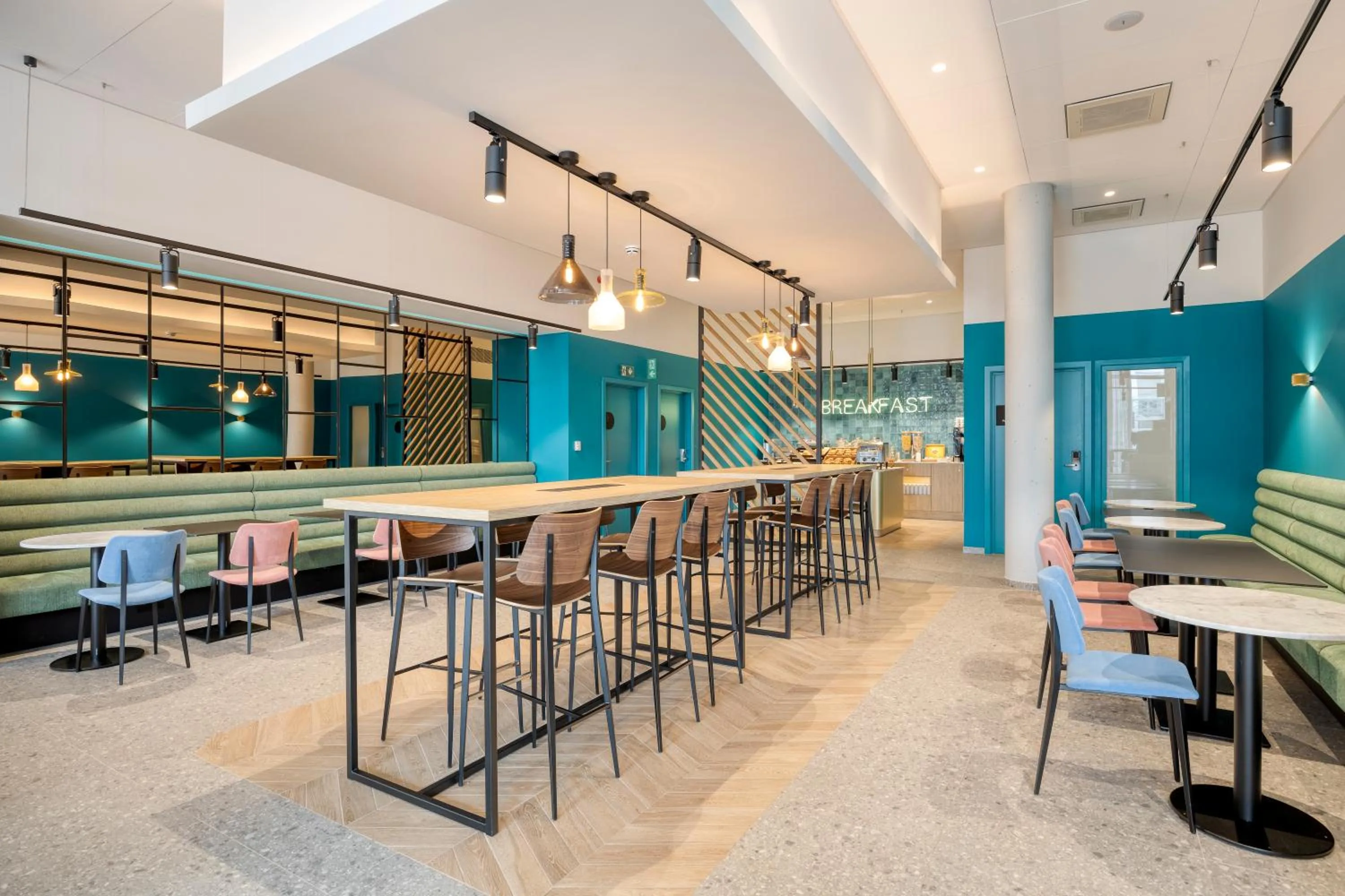 Seating area in B&B HOTEL Namur