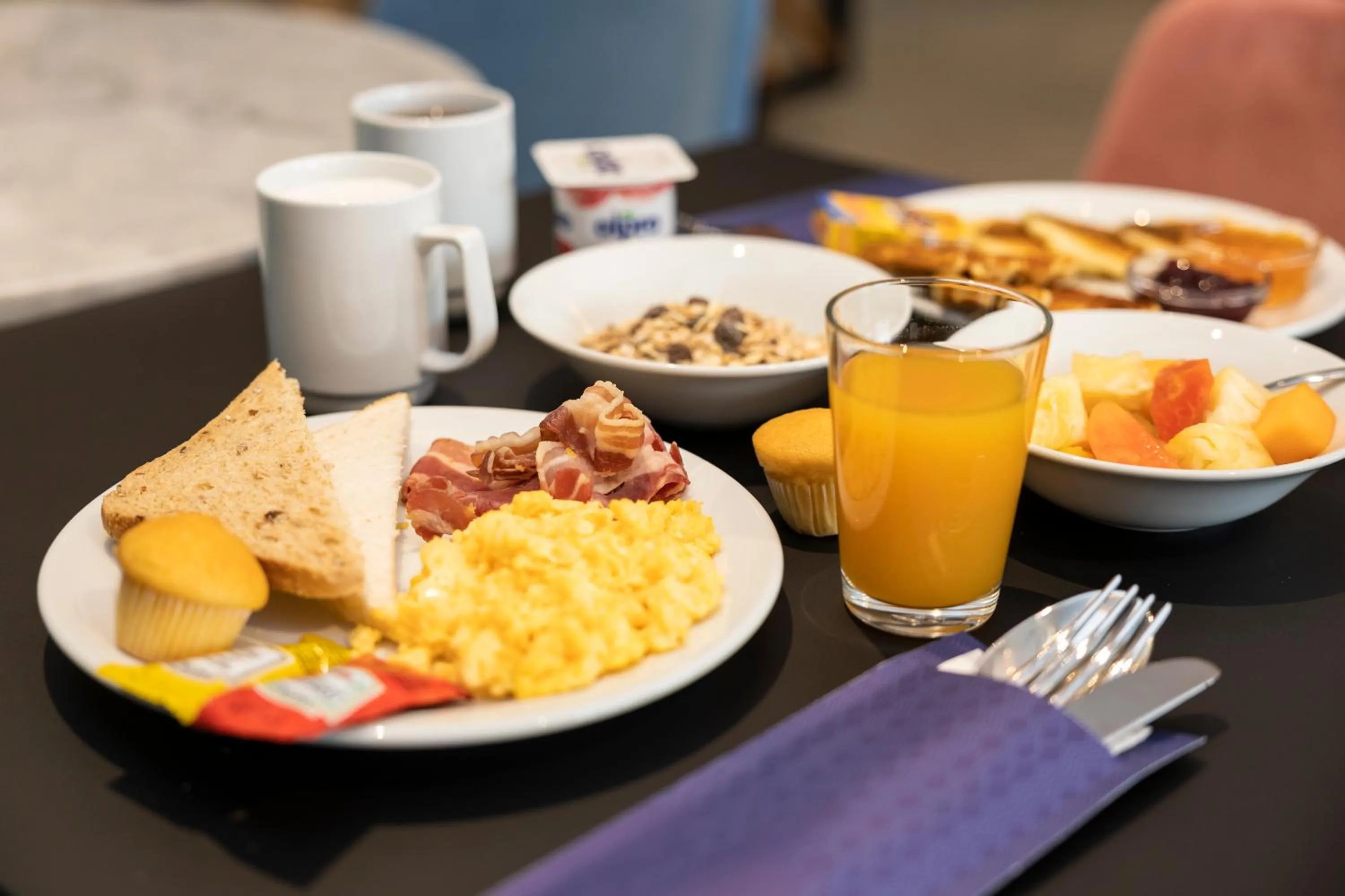 Breakfast in B&B HOTEL Namur