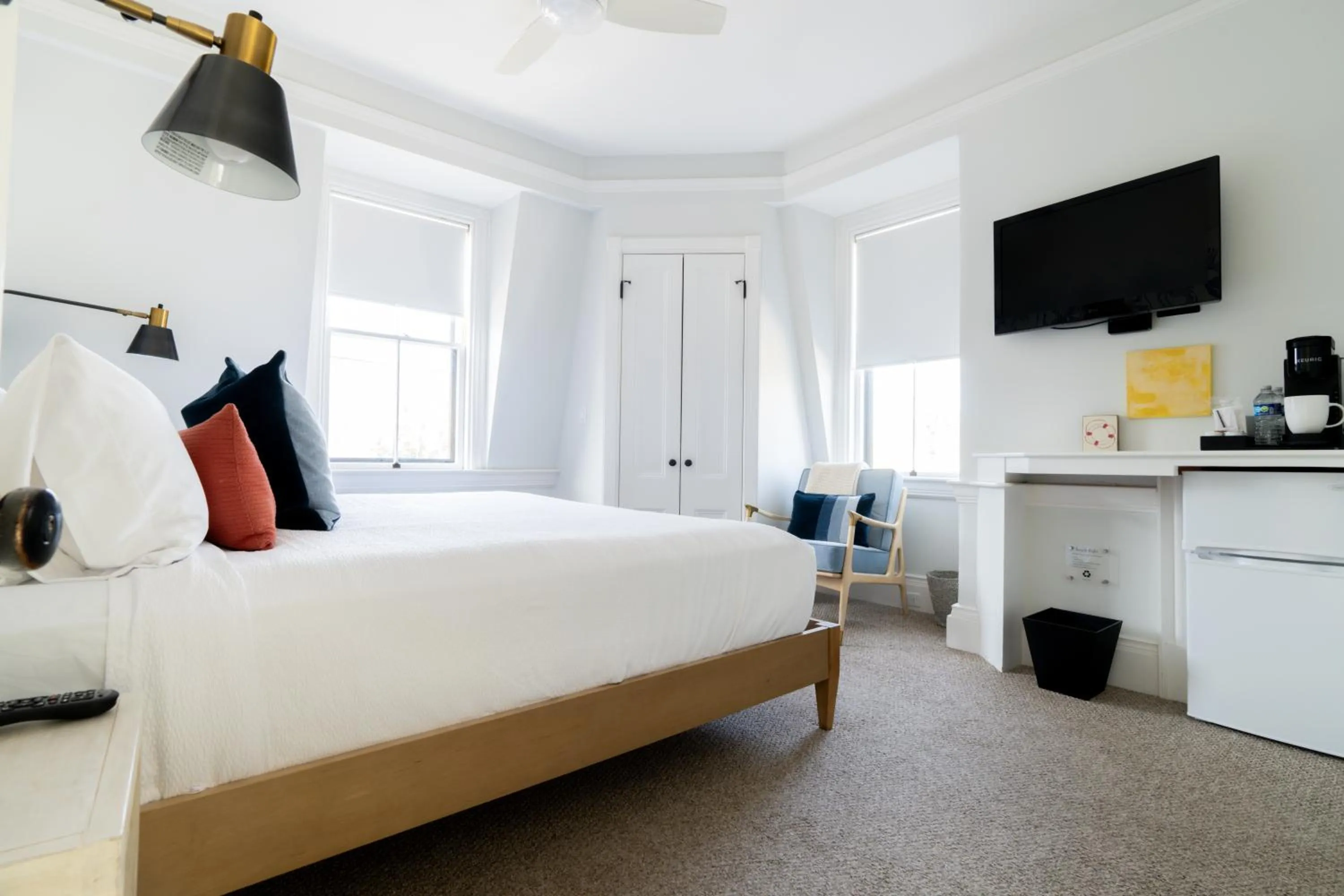 Bedroom, Bed in The Centerboard Nantucket