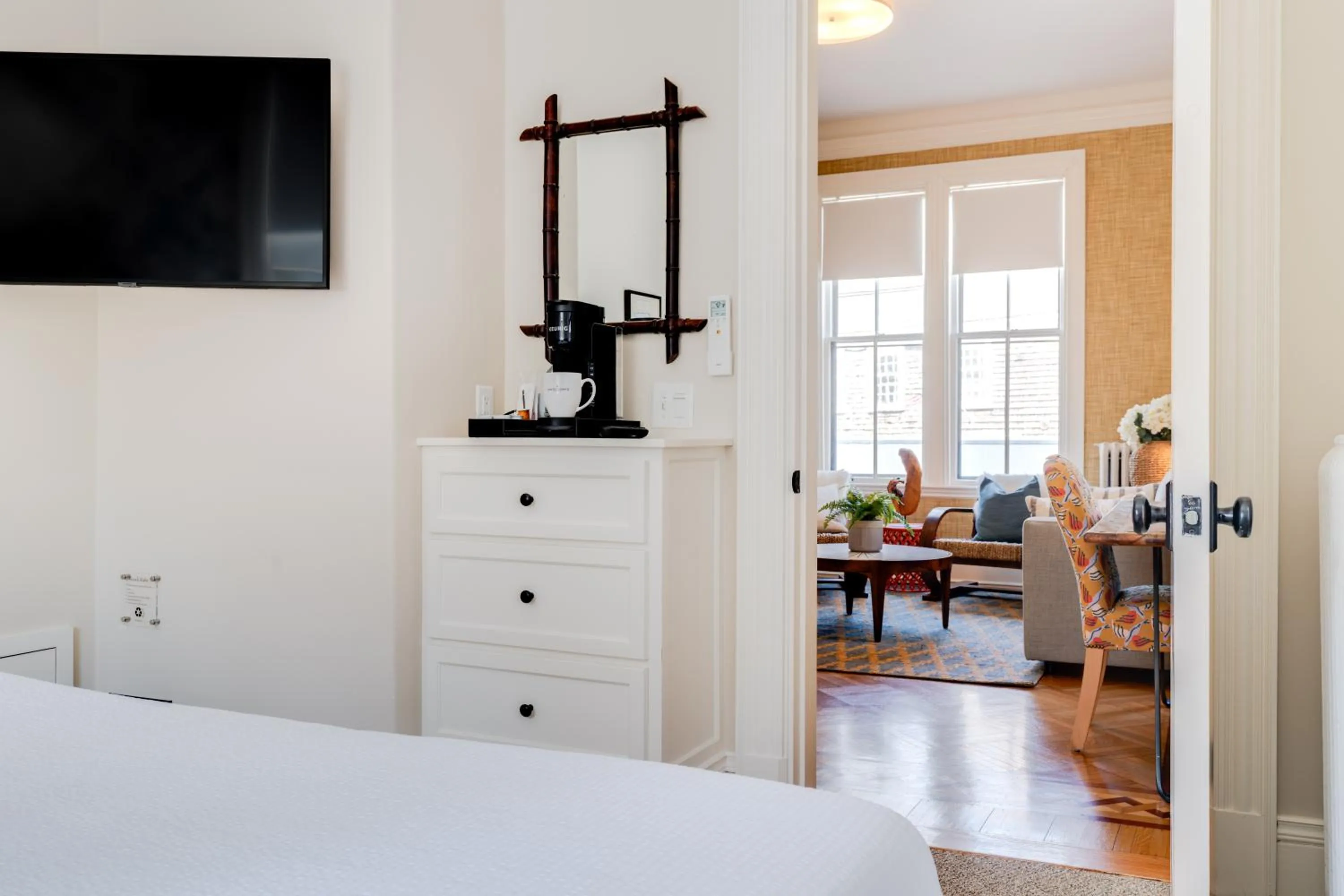 Bedroom, Bed in The Centerboard Nantucket