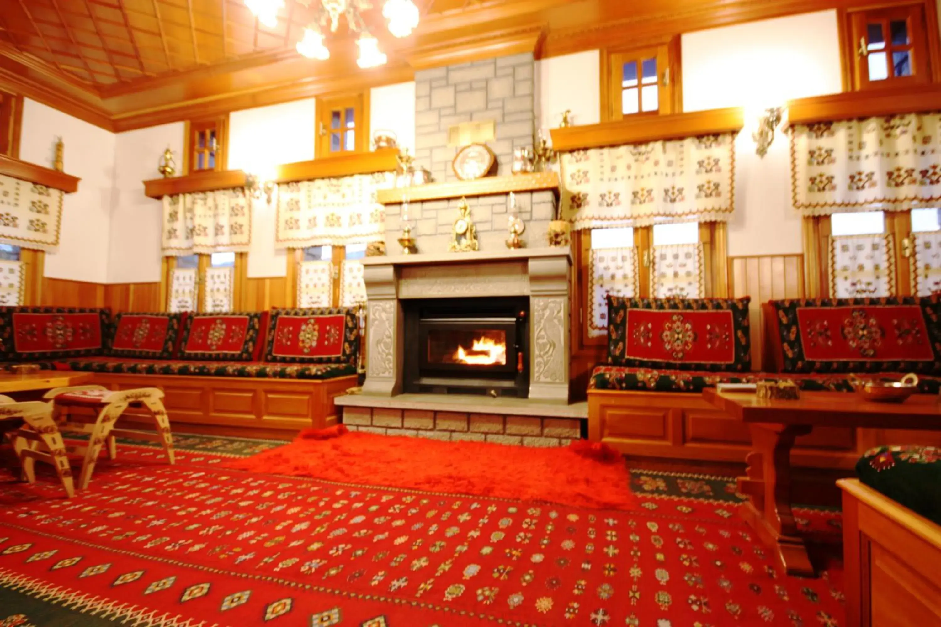 Living room in Archontiko Metsovou Luxury Boutique Spa Hotel Living room in Archontiko Metsovou Luxury Boutique Spa Hotel