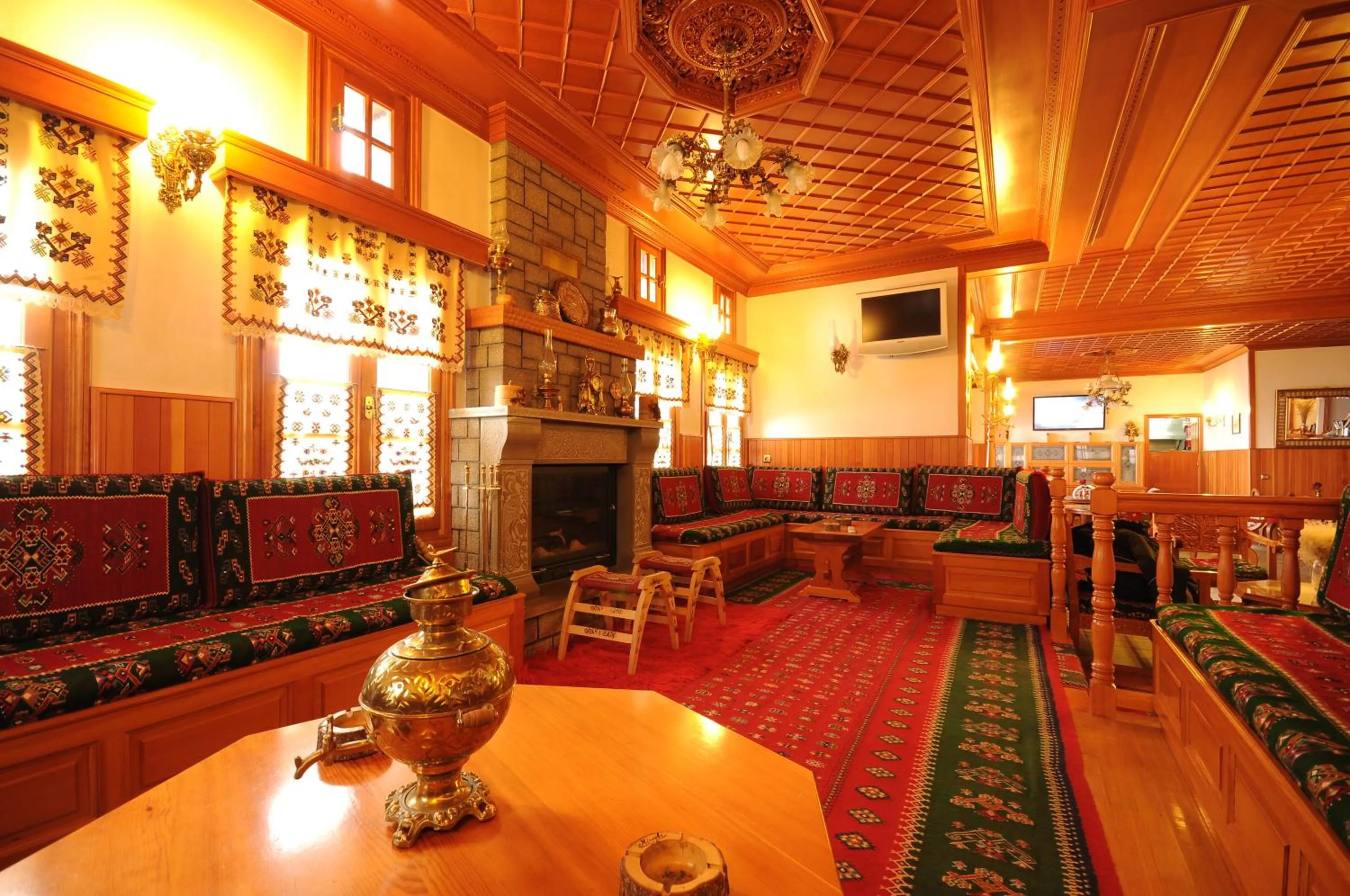 Living room in Archontiko Metsovou Luxury Boutique Spa Hotel