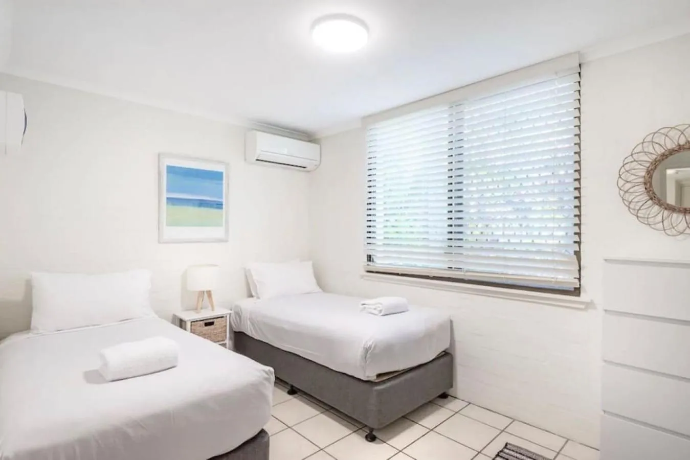 Bed in 102 Resort on Noosa Hill Heart of Noosa