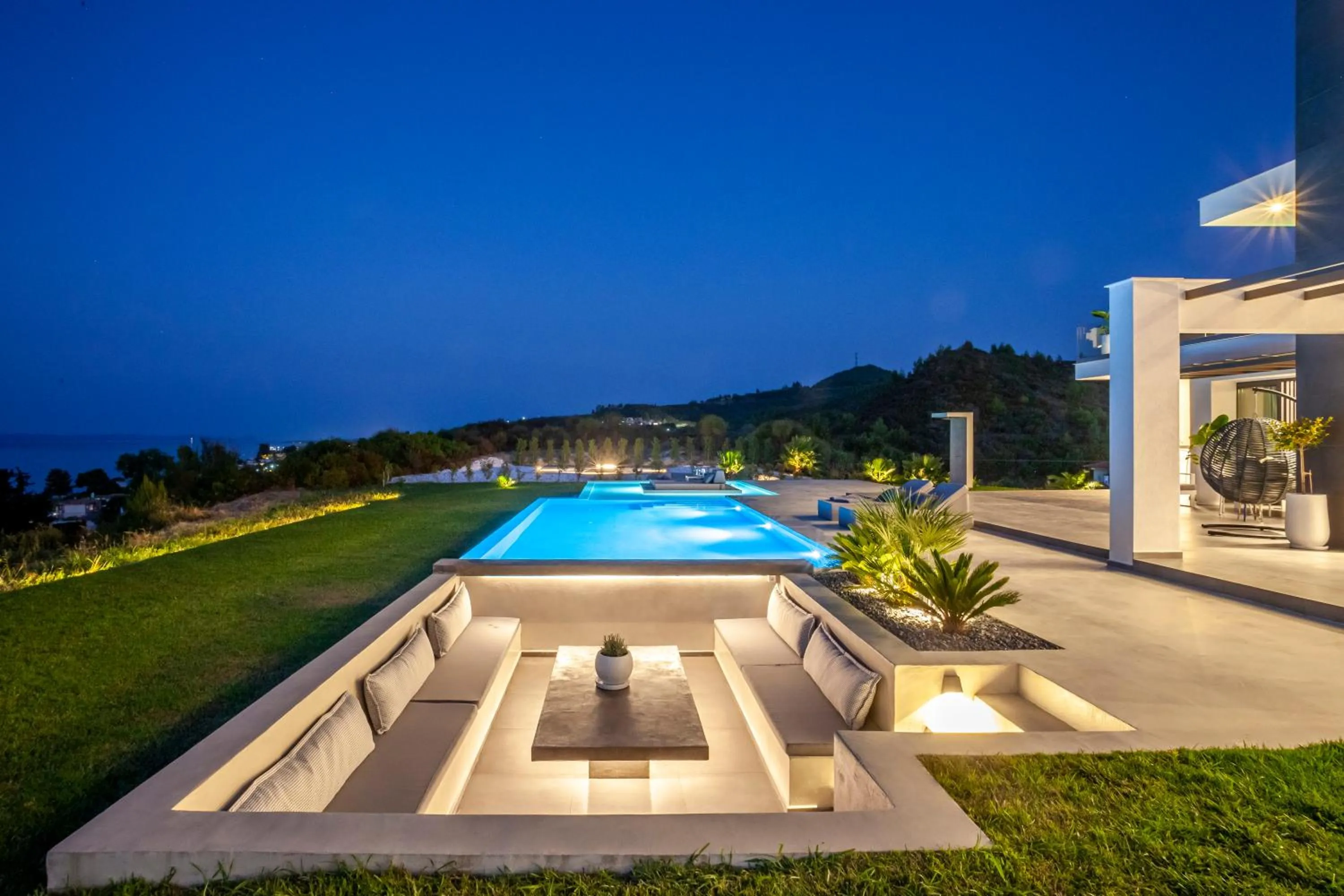 Garden view in Horizon Dream Villas