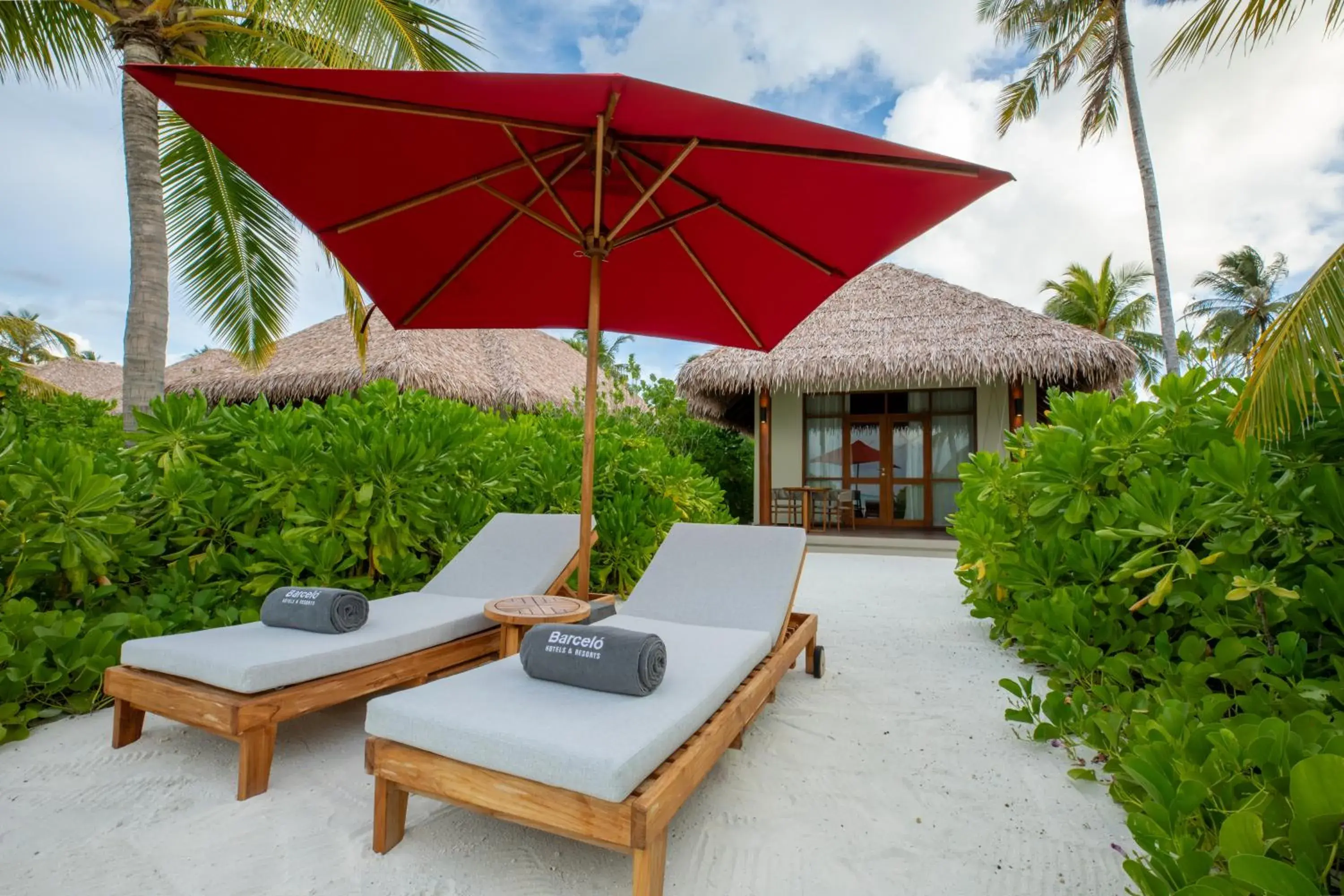 sunbed in Barceló Whale Lagoon Maldives sunbed in Barceló Whale Lagoon Maldives