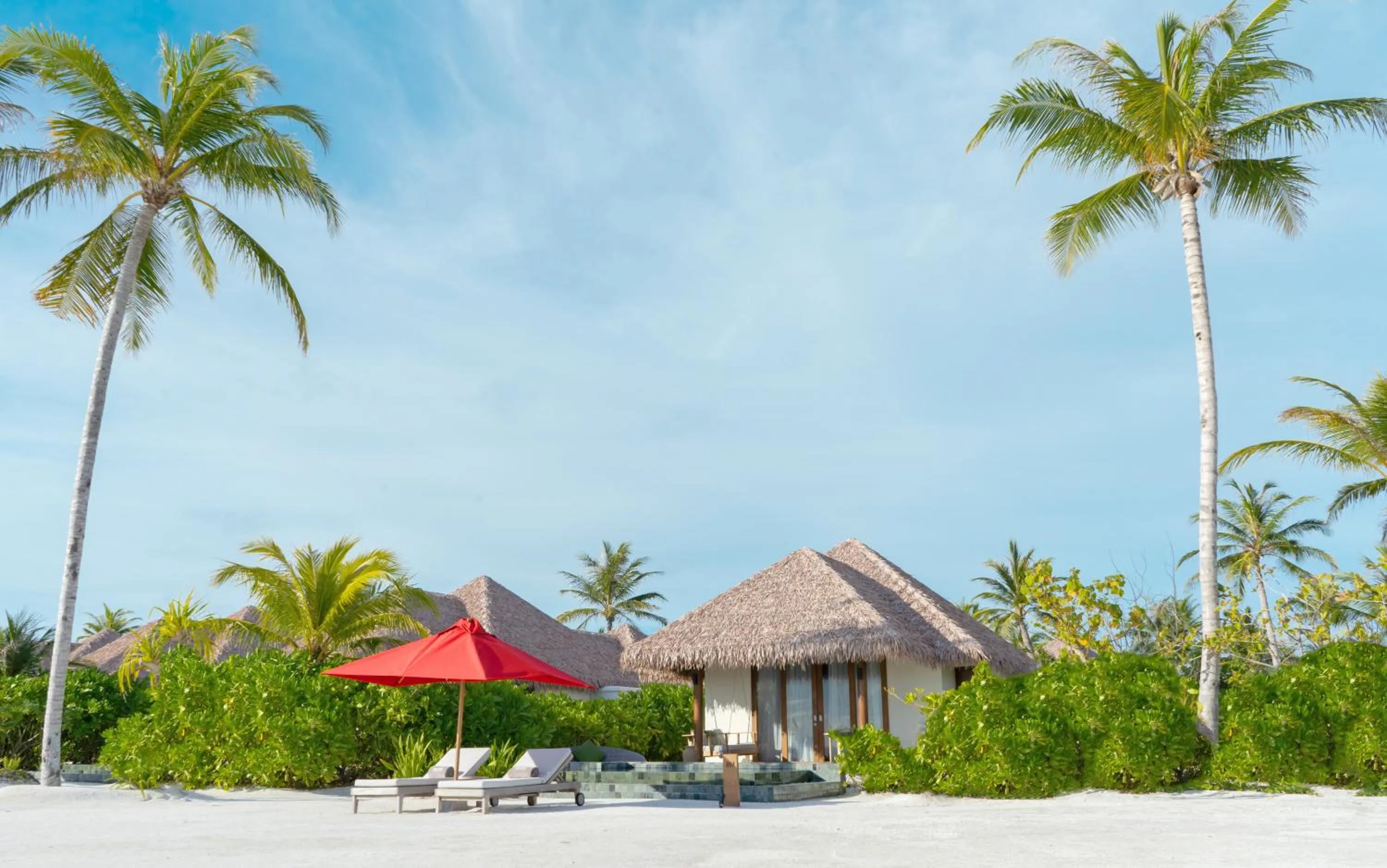 sunbed in Barceló Whale Lagoon Maldives